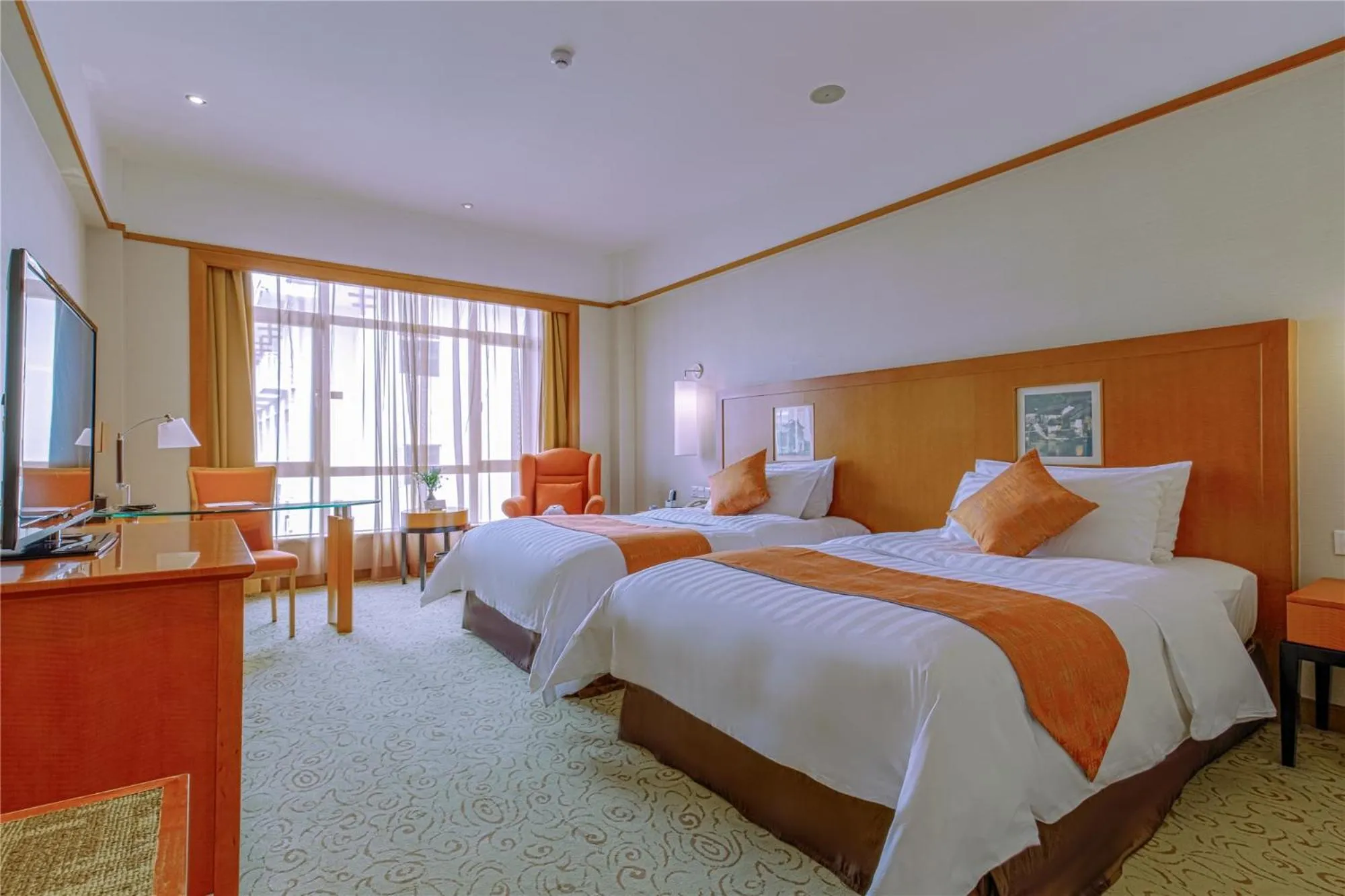 Bedroom, Bed in Pullman Zhangjiajie Hotel