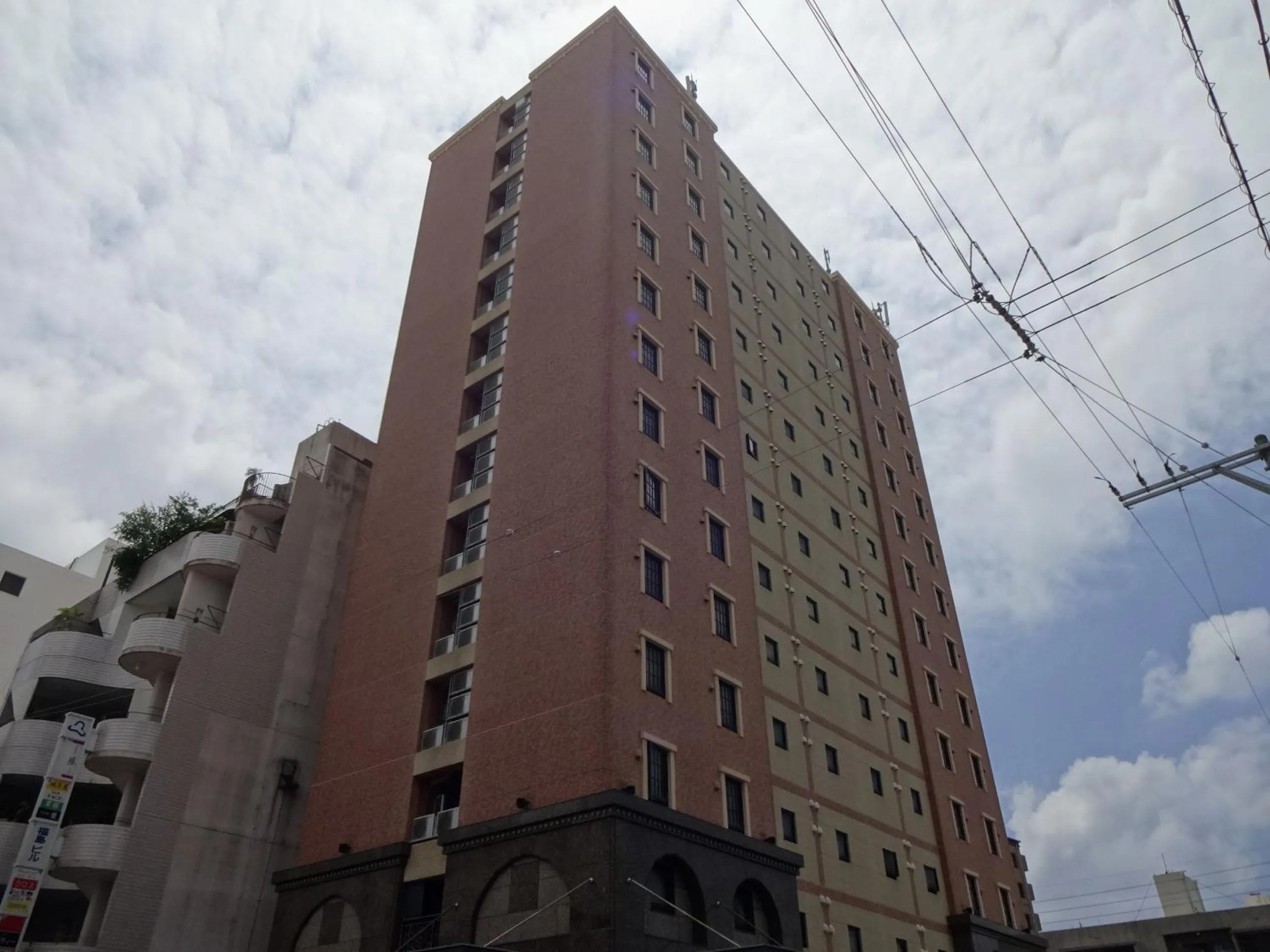 Facade/entrance in GRG Hotel Naha