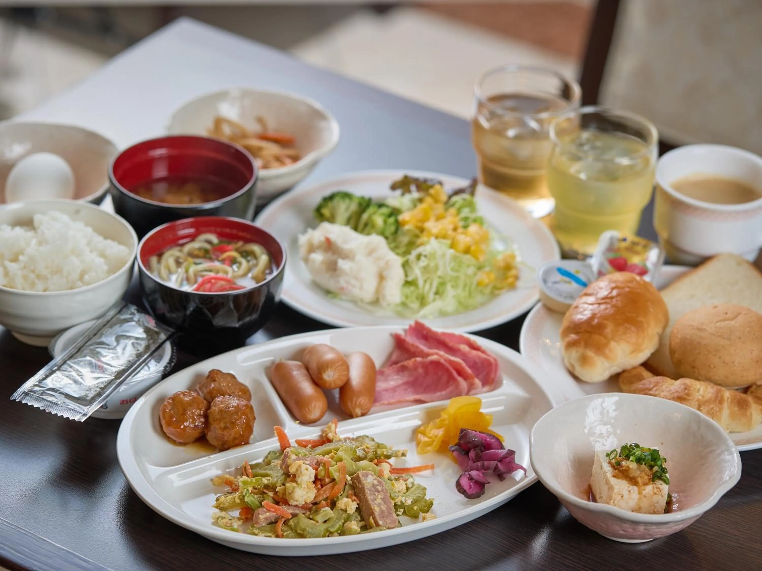 Breakfast in GRG Hotel Naha