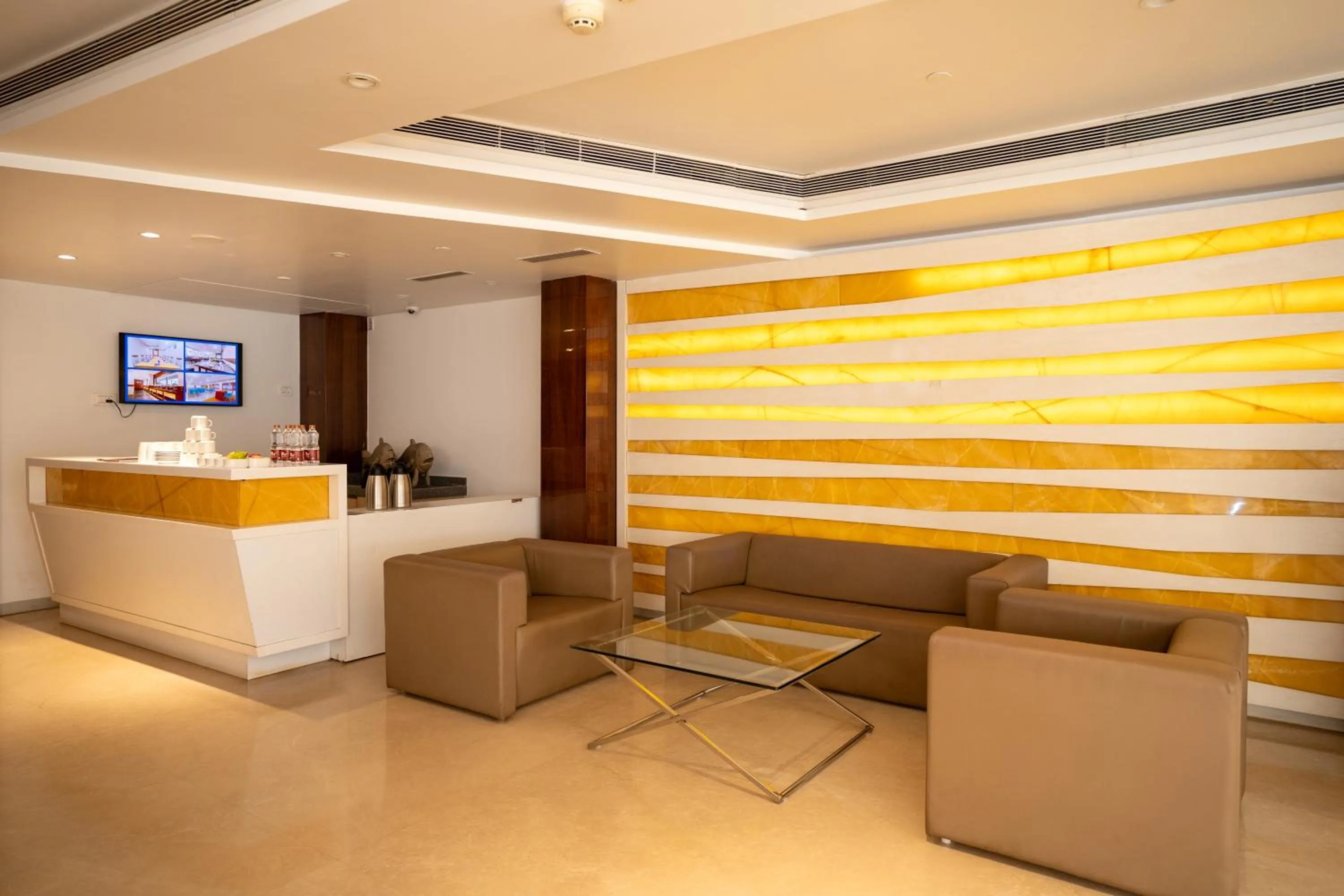 Lobby or reception in Zip By Spree Hotels Samudra Belgaum