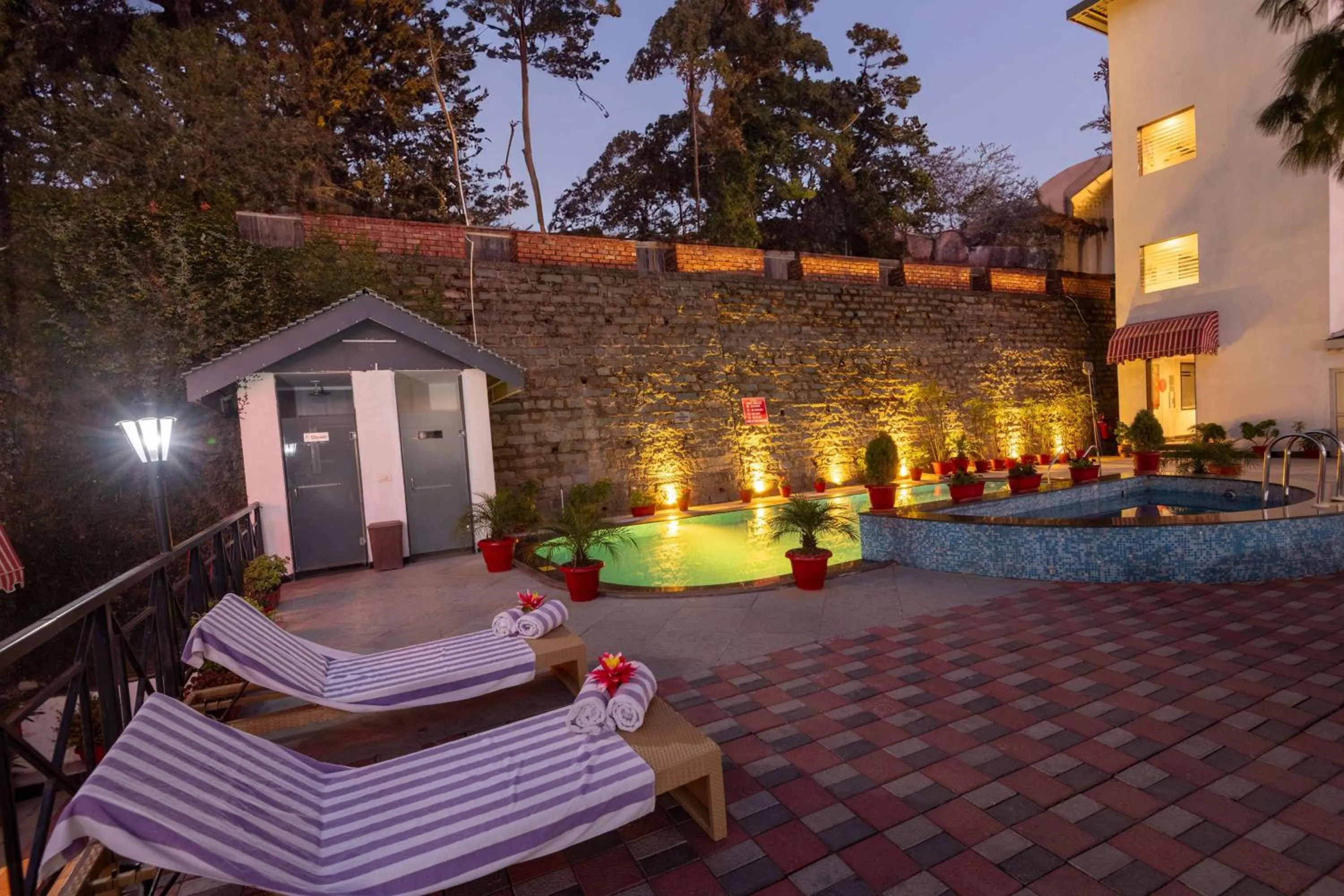 Pool view in Ramada by Wyndham Kasauli