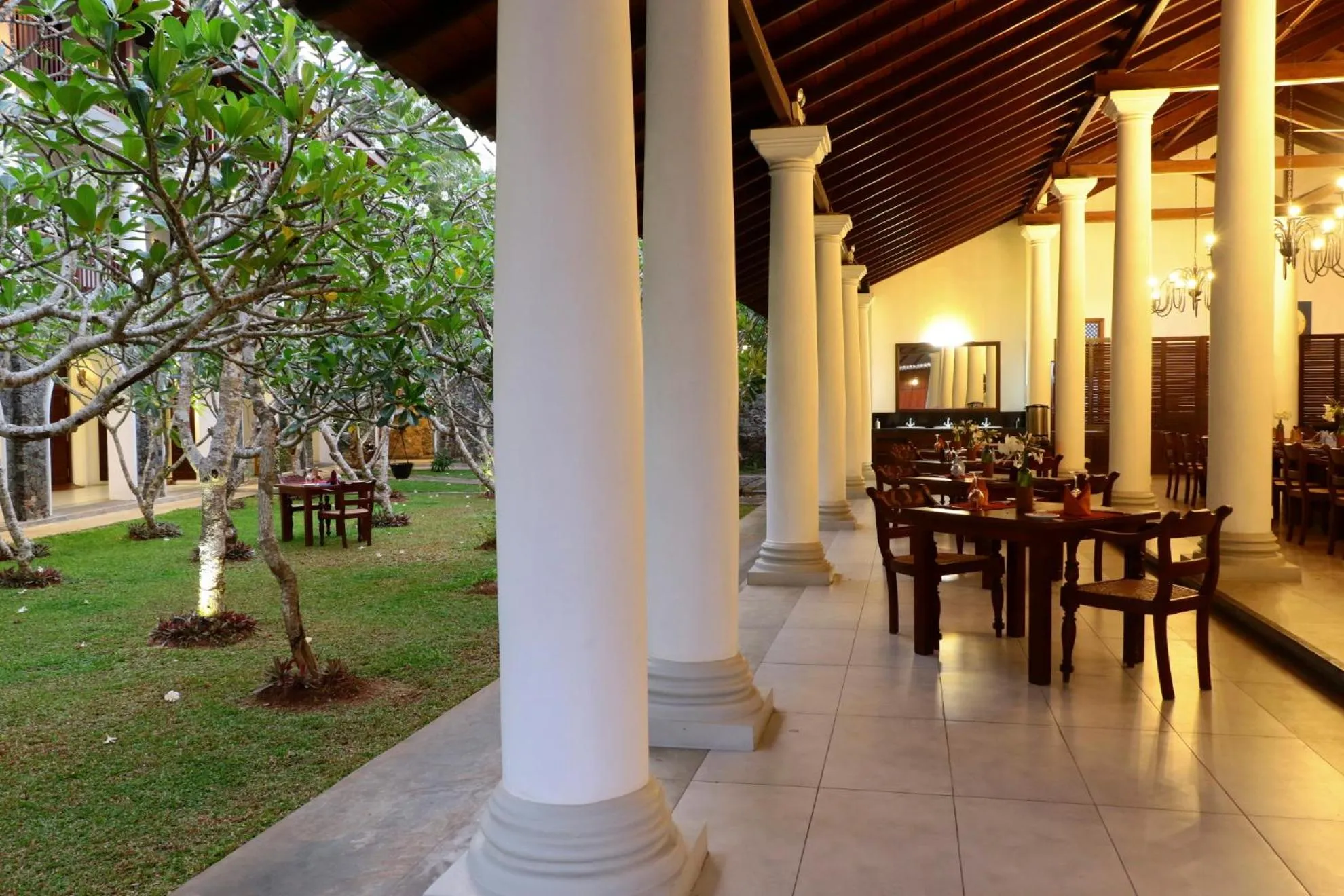 Restaurant/places to eat in The Heritage Hotel Galle Fort
