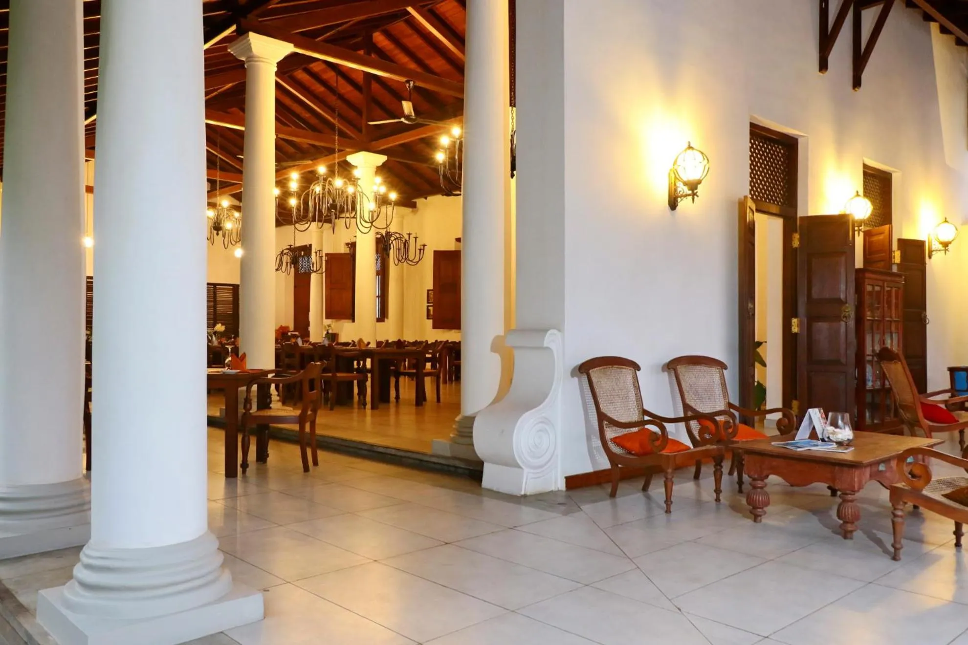 Restaurant/places to eat in The Heritage Hotel Galle Fort