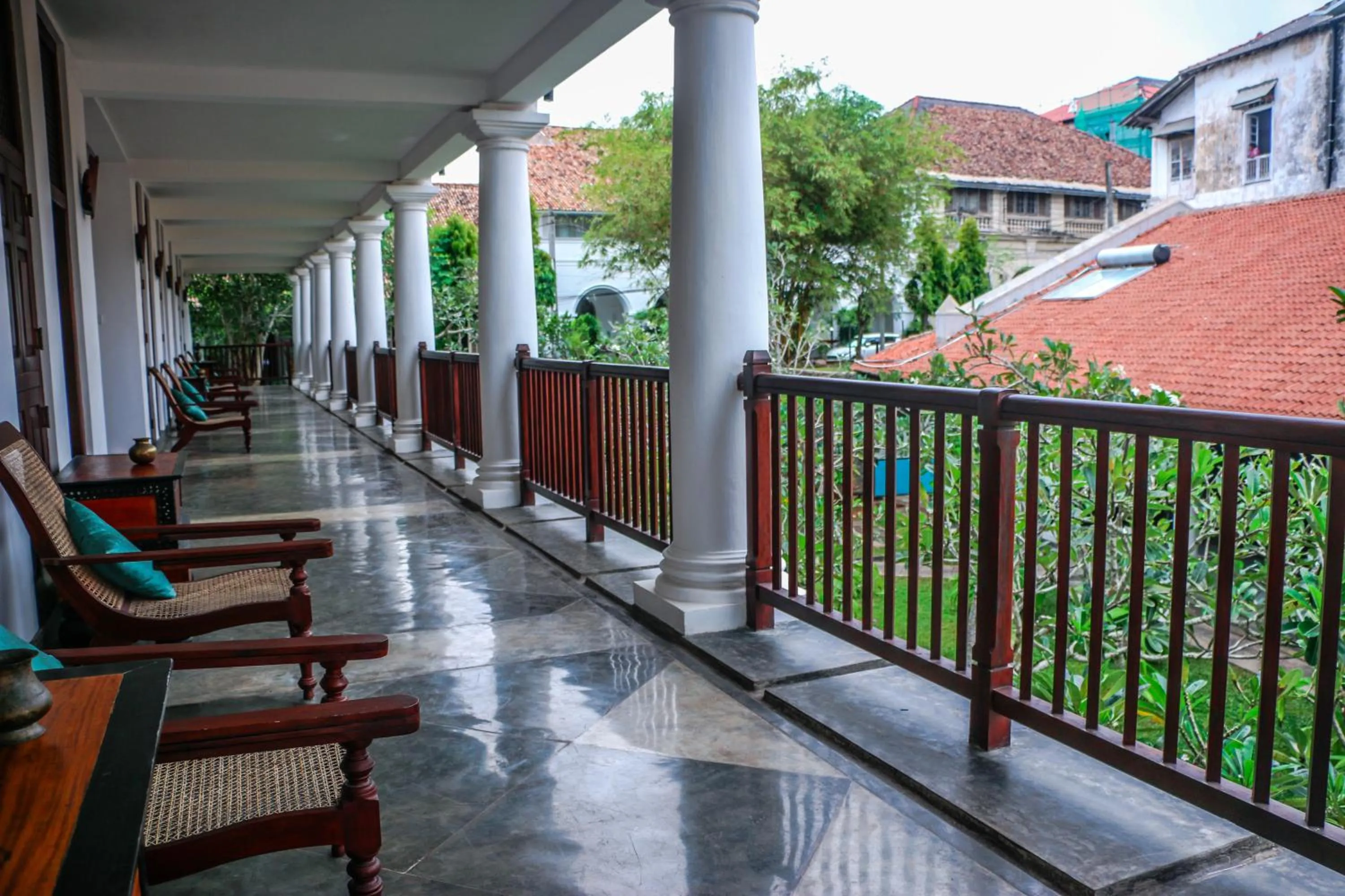 Balcony/Terrace in The Heritage Hotel Galle Fort