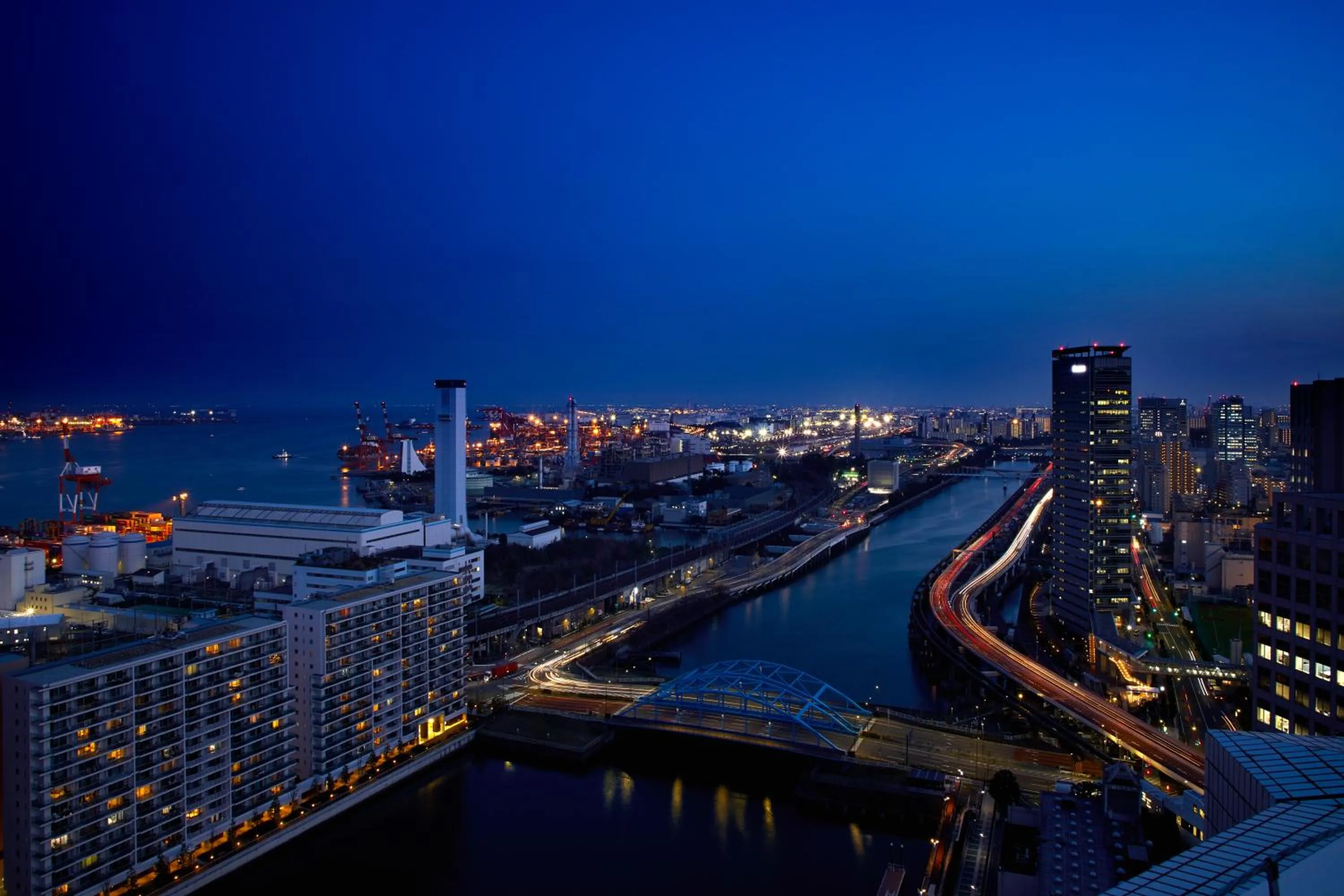 Sea view in Dai-ichi Hotel Tokyo Seafort