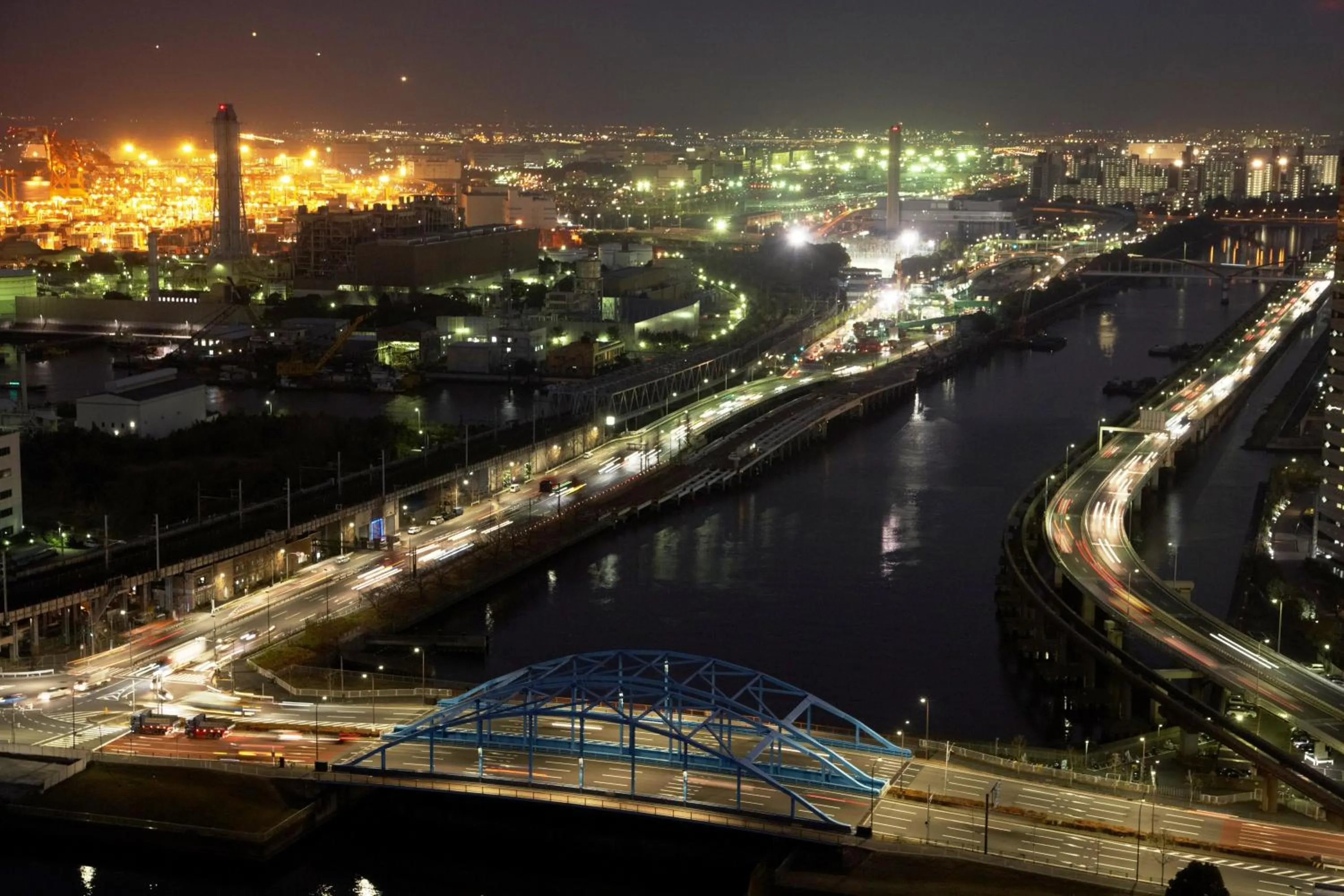 View (from property/room), Bird's-eye View in Dai-ichi Hotel Tokyo Seafort