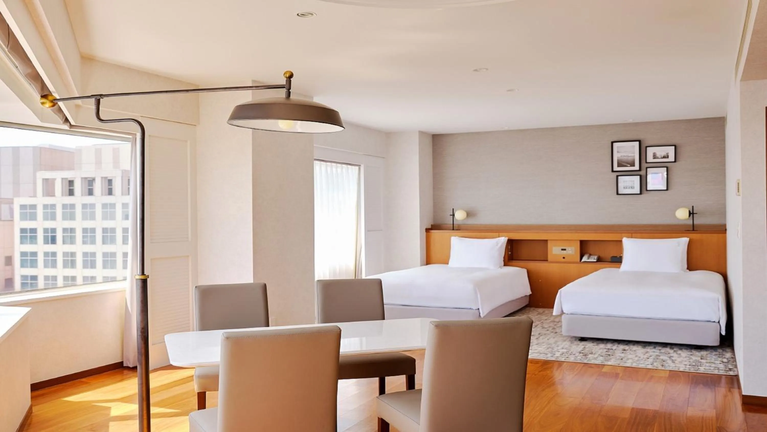 Photo of the whole room, Bed in ANA Holiday Inn Tokyo Bay by IHG