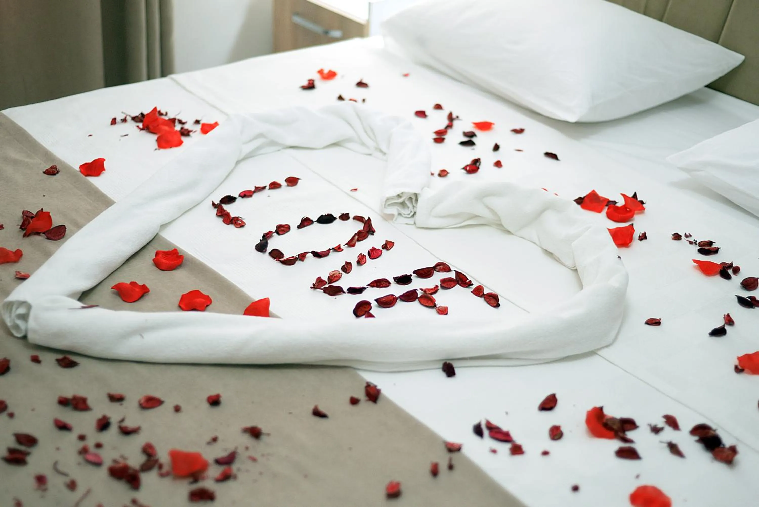 Bed in city59 Suit Otel