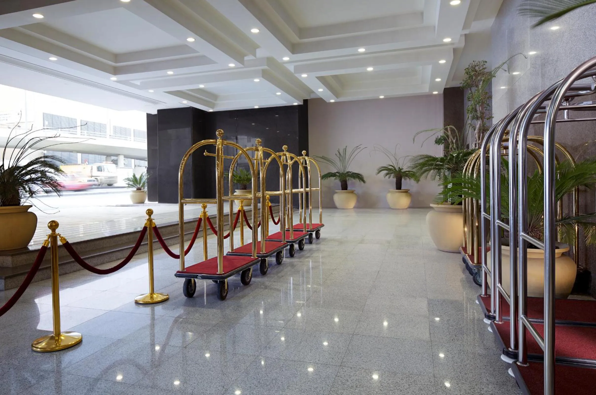Lobby or reception in Swissotel Makkah