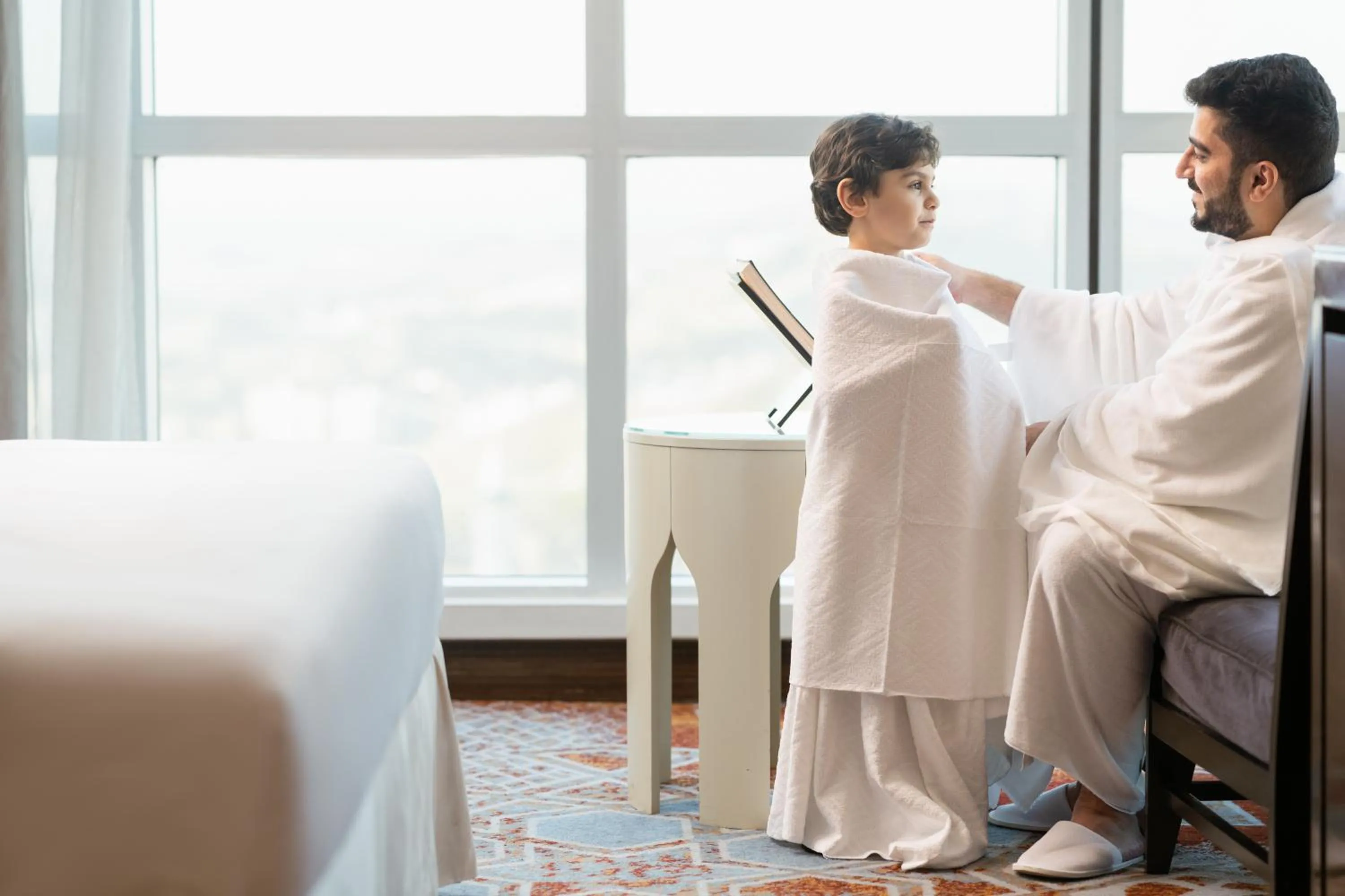 People in Swissotel Makkah