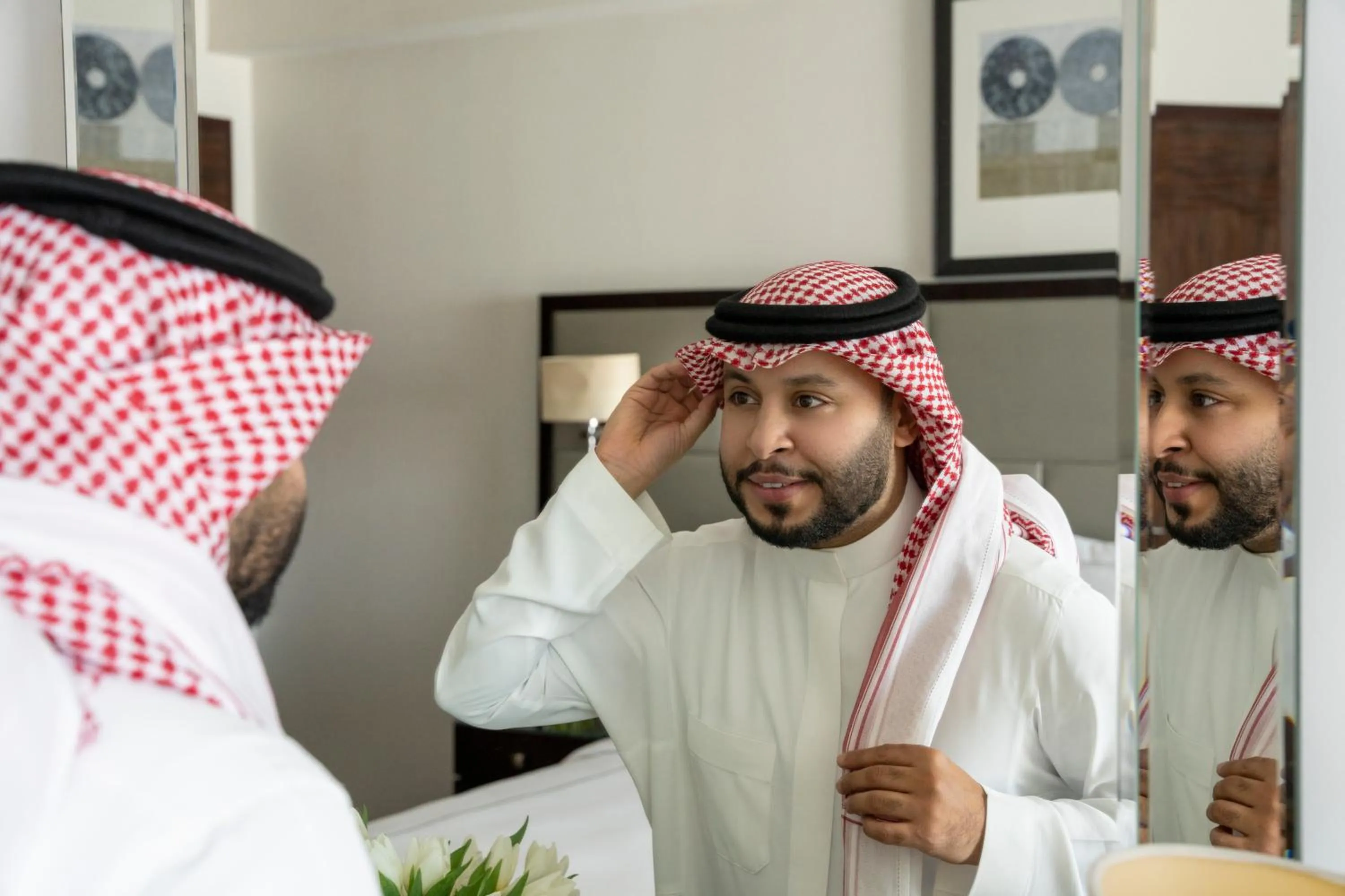 Guests in Swissotel Makkah