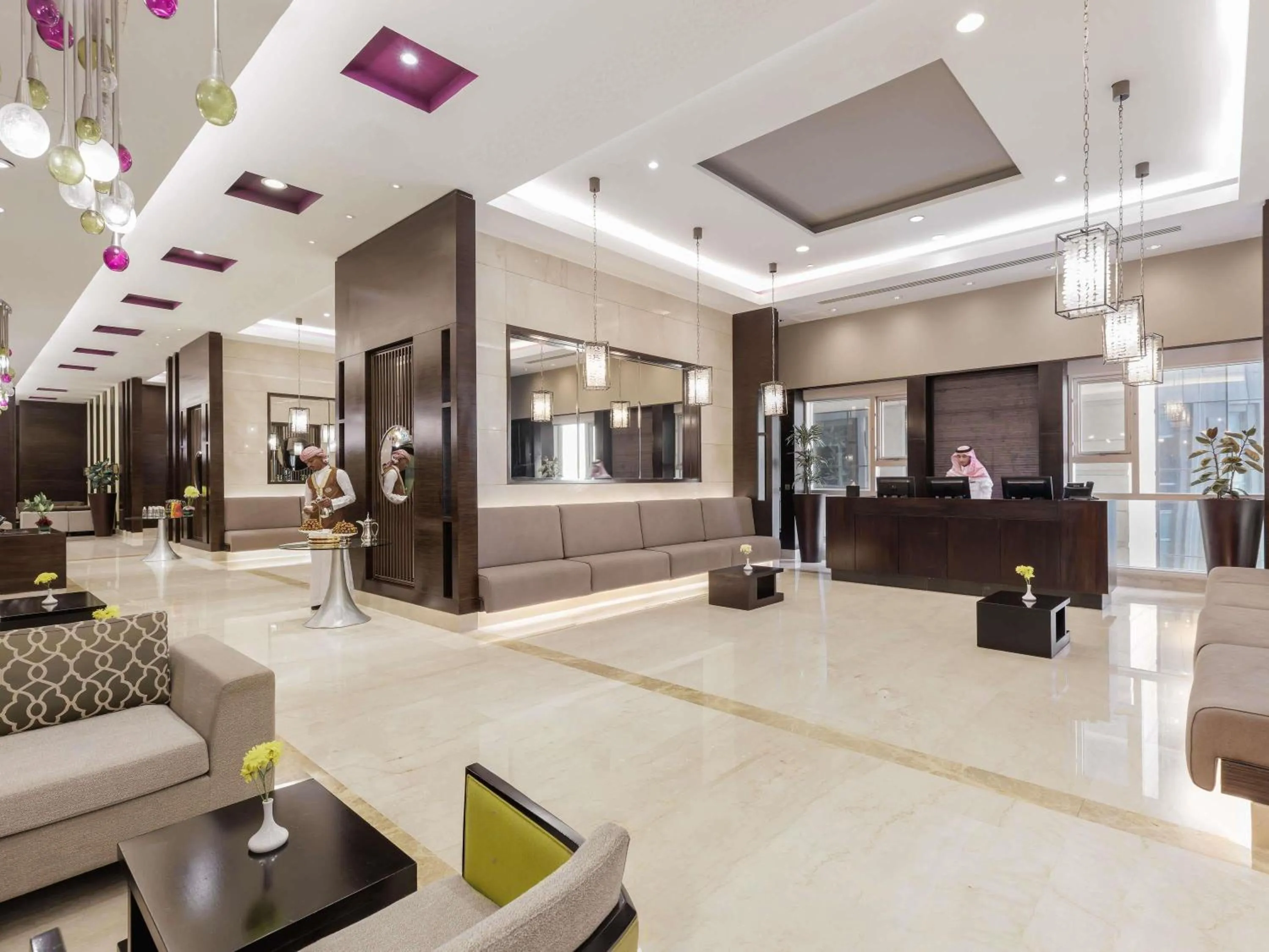 Lounge or bar in Swissotel Makkah