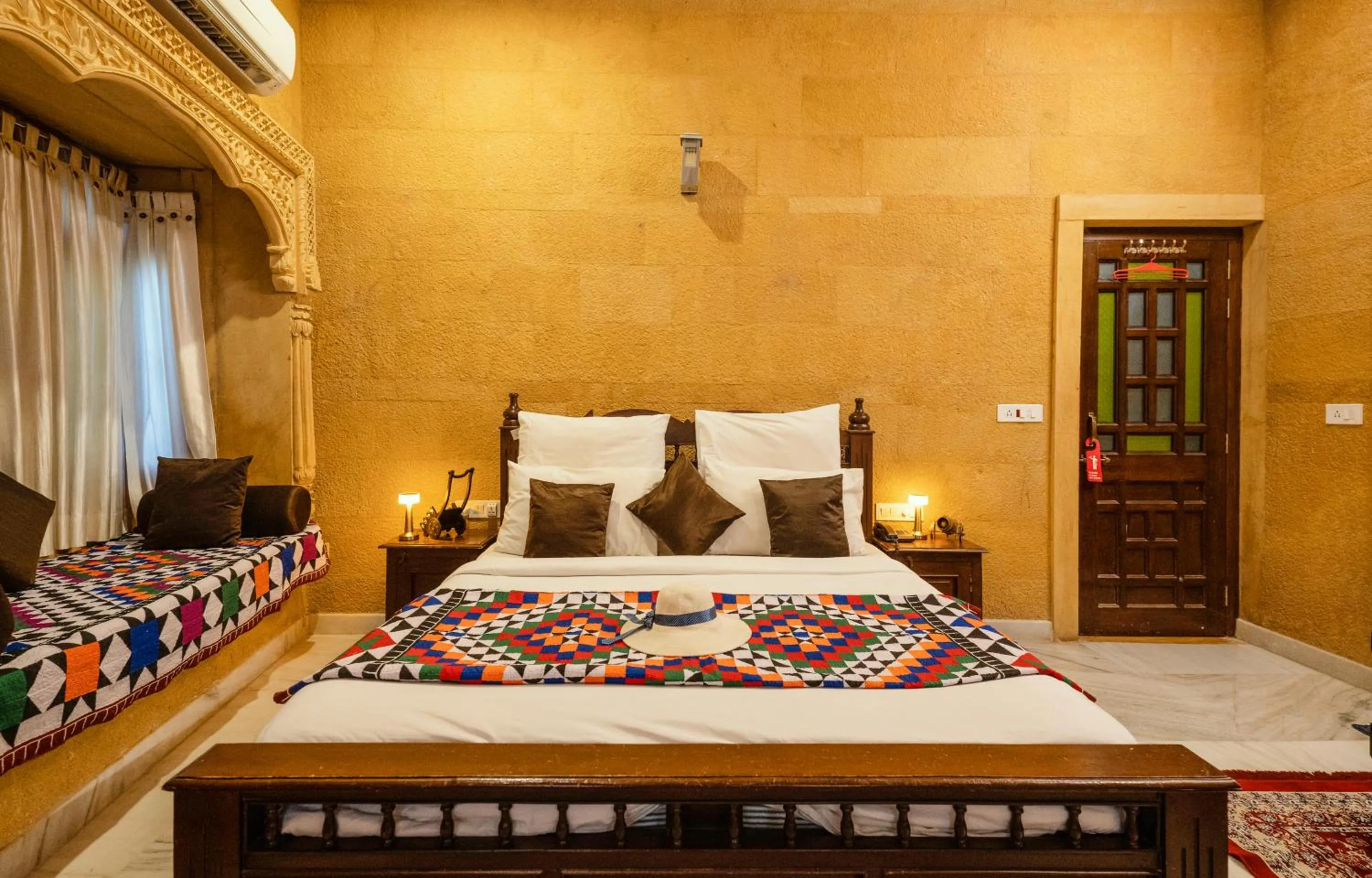 Bedroom, Bed in Hotel Royal Villa Jaisalmer