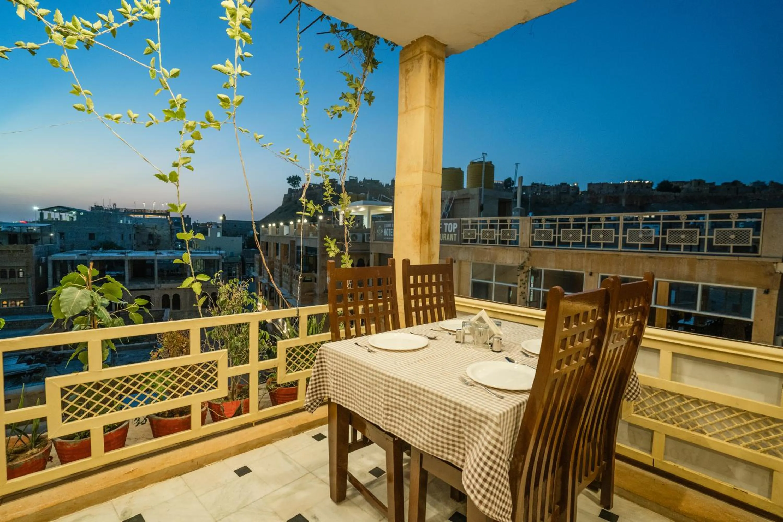 Patio in Hotel Royal Villa Jaisalmer