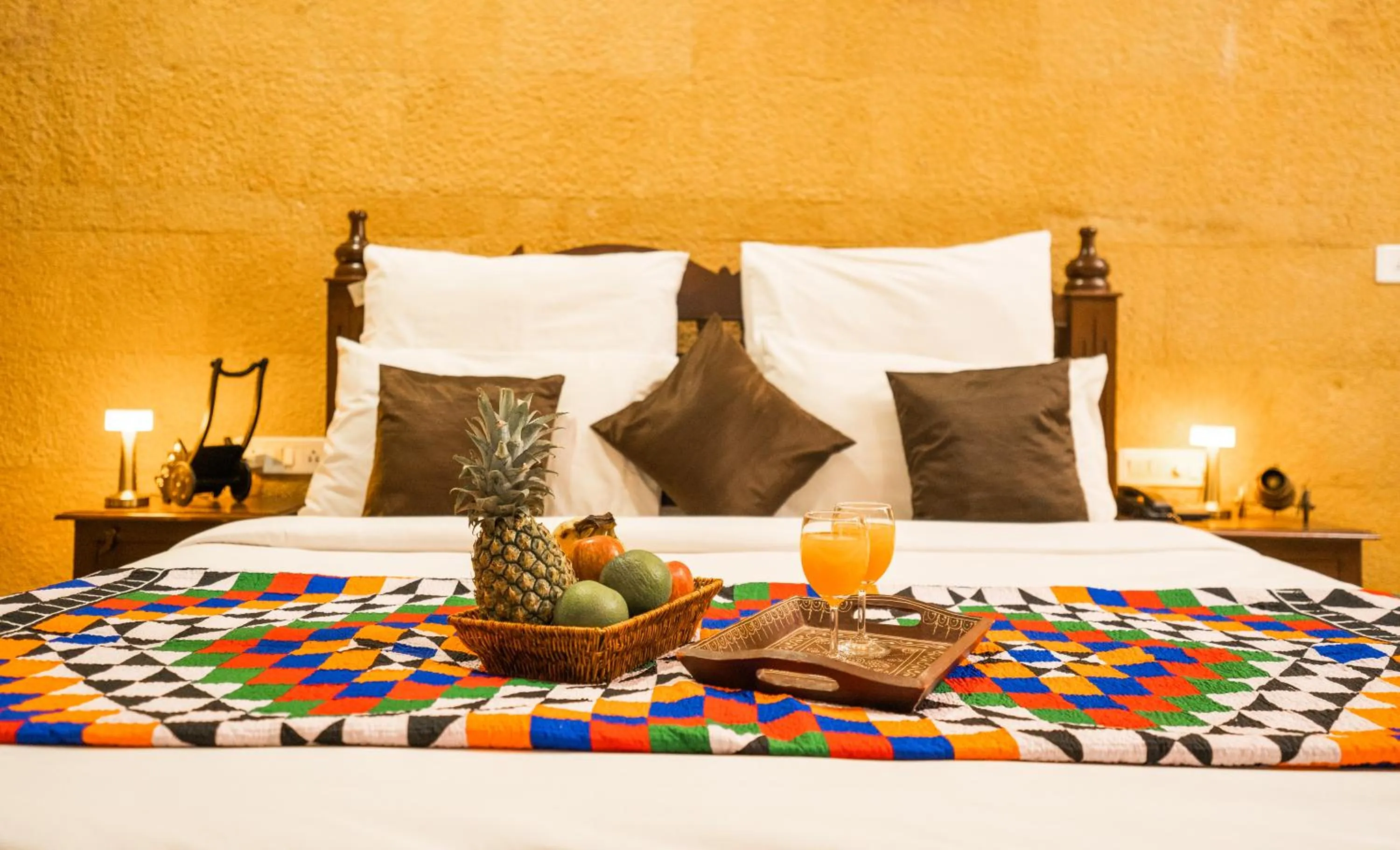 Bedroom, Bed in Hotel Royal Villa Jaisalmer
