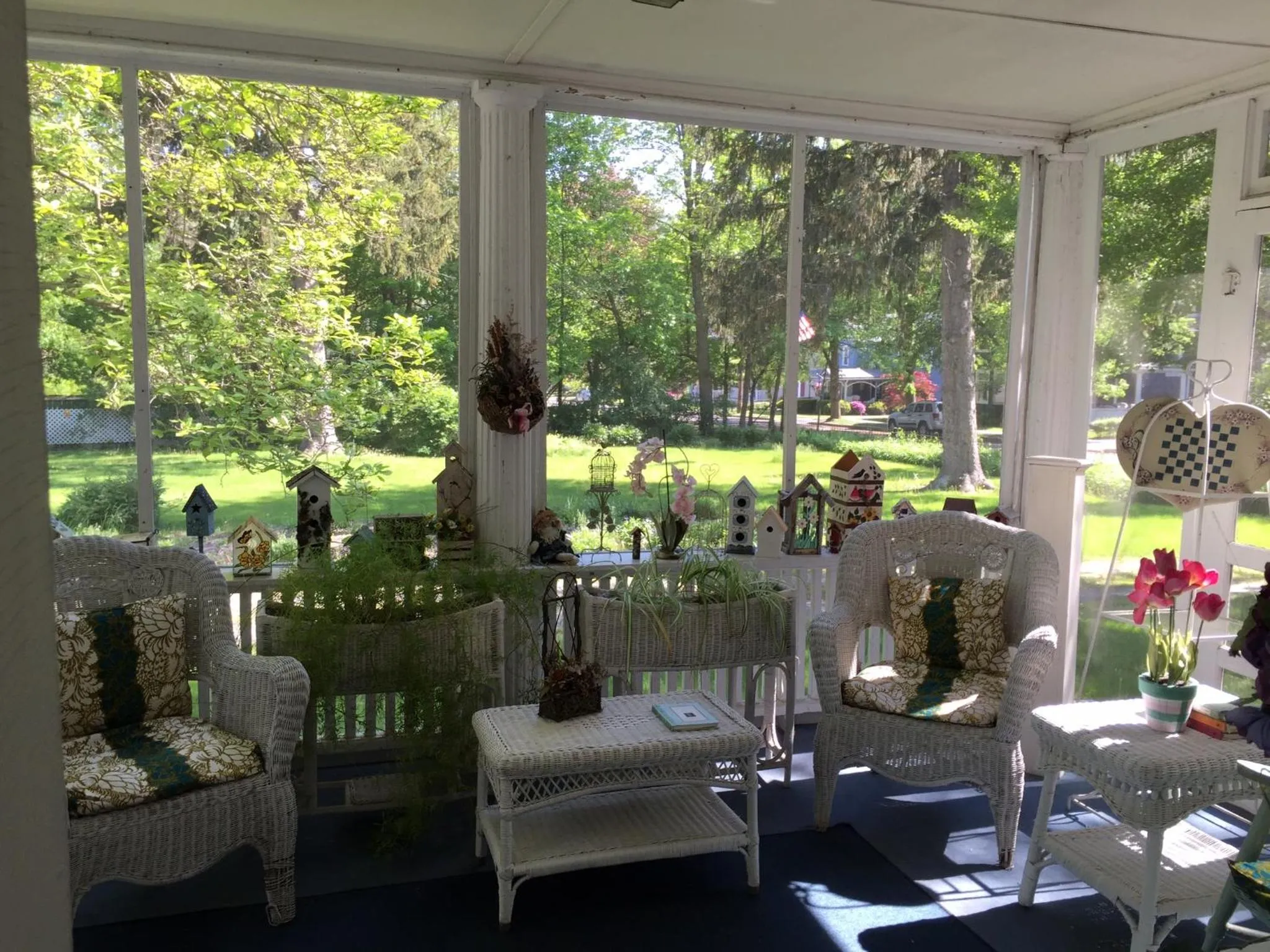 Patio in 18 Vine Inn & Carriage House