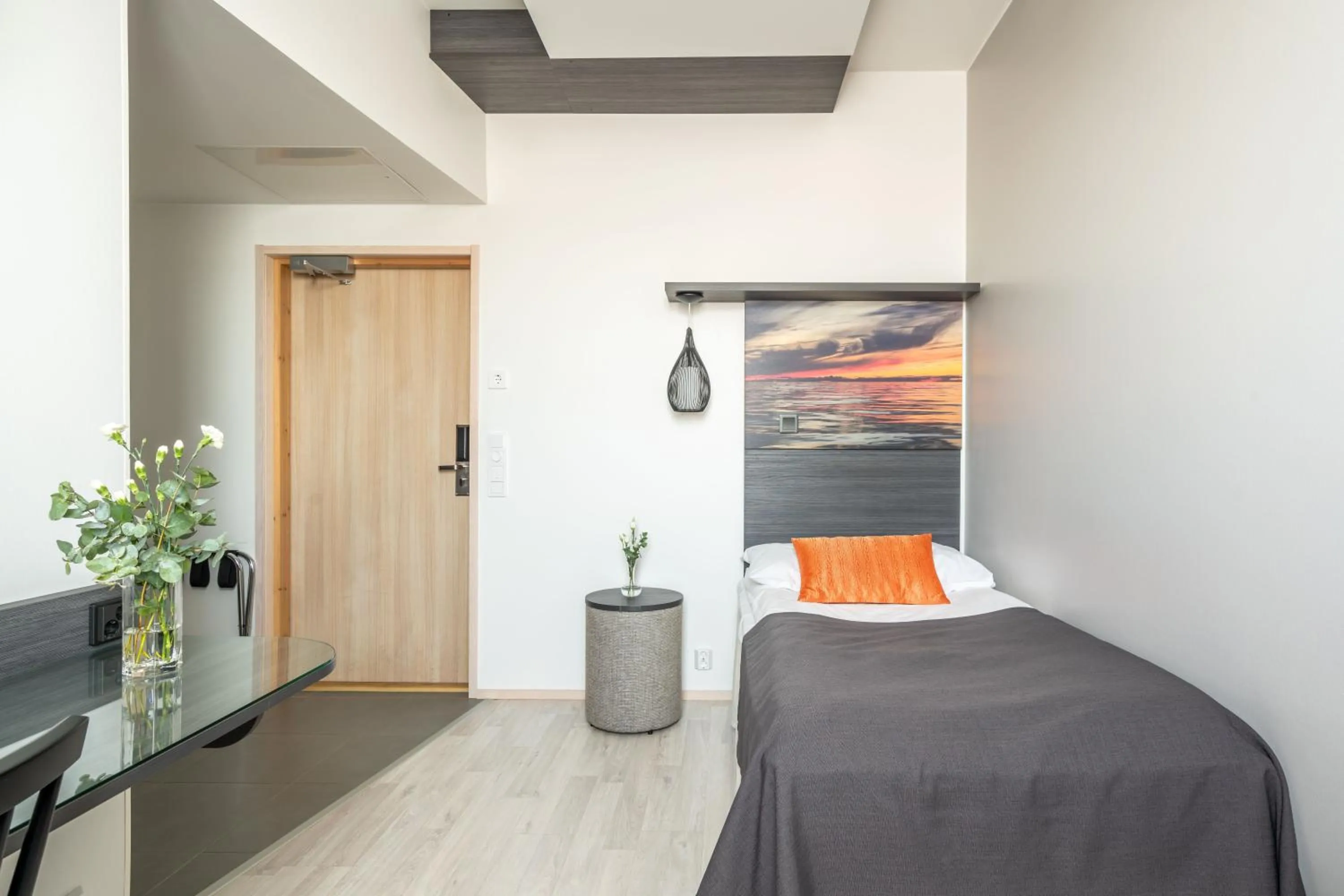 Bed in Hotelli Raahen Hovi