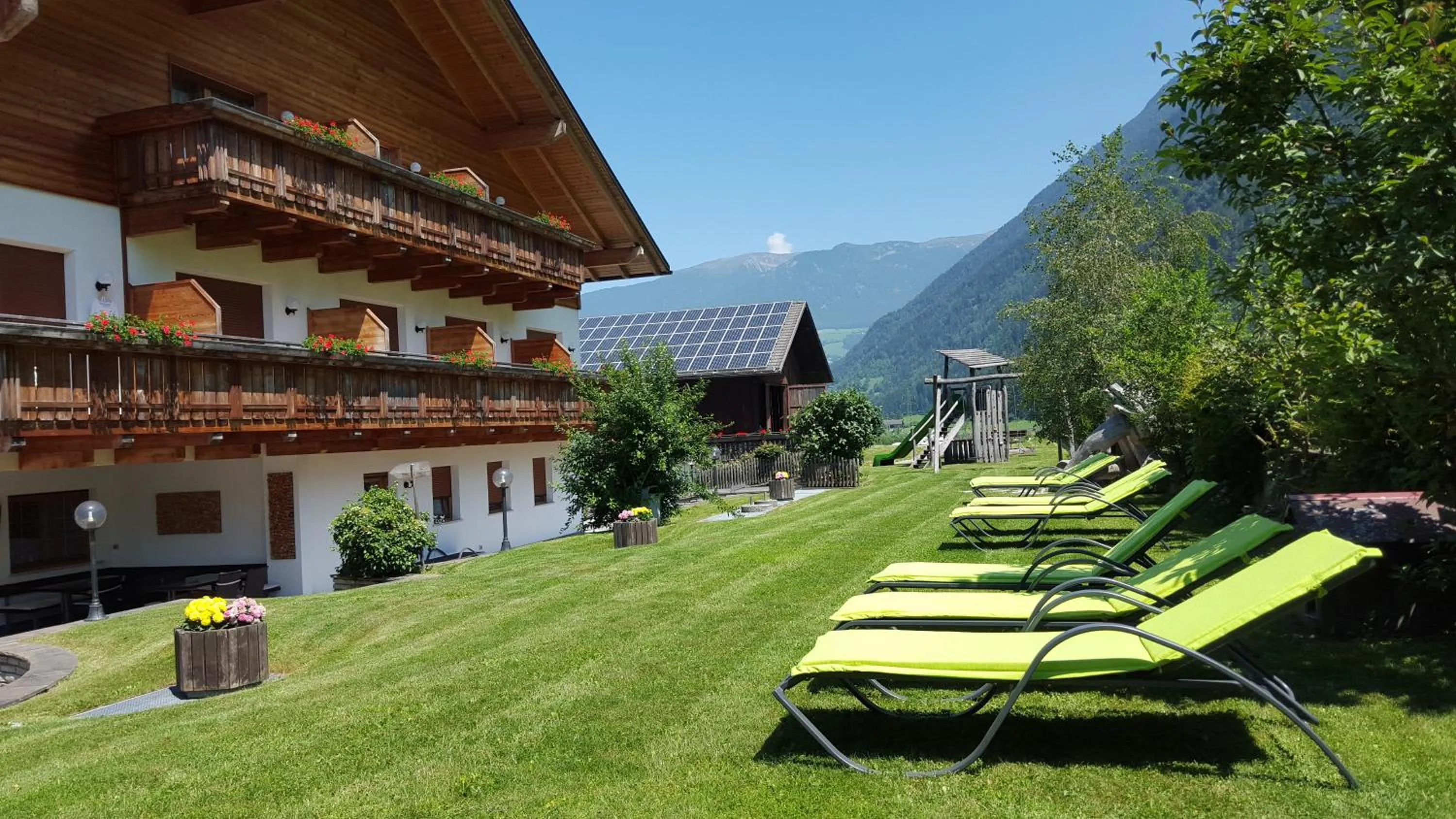 Garden in Hotel Foestlerhof