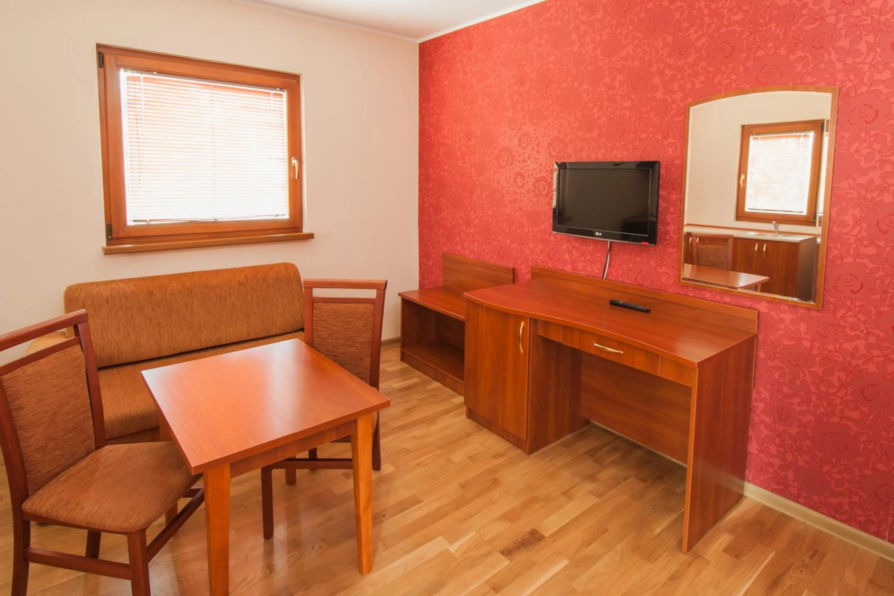 Seating area in Hotel Camping Malta