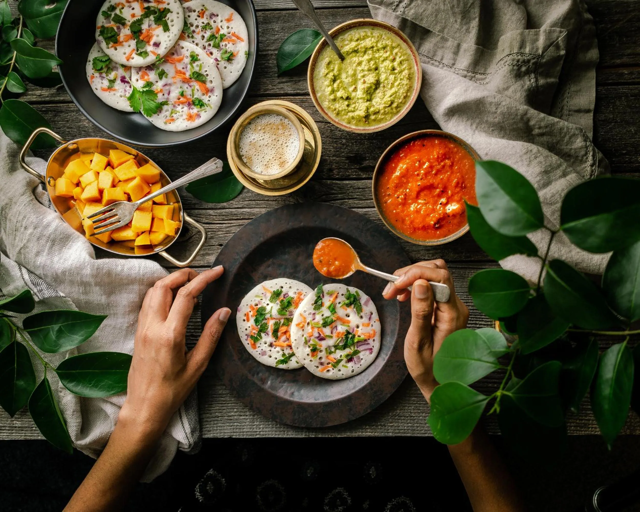 Breakfast in Hotel Oriental Aster - Mumbai International Airport