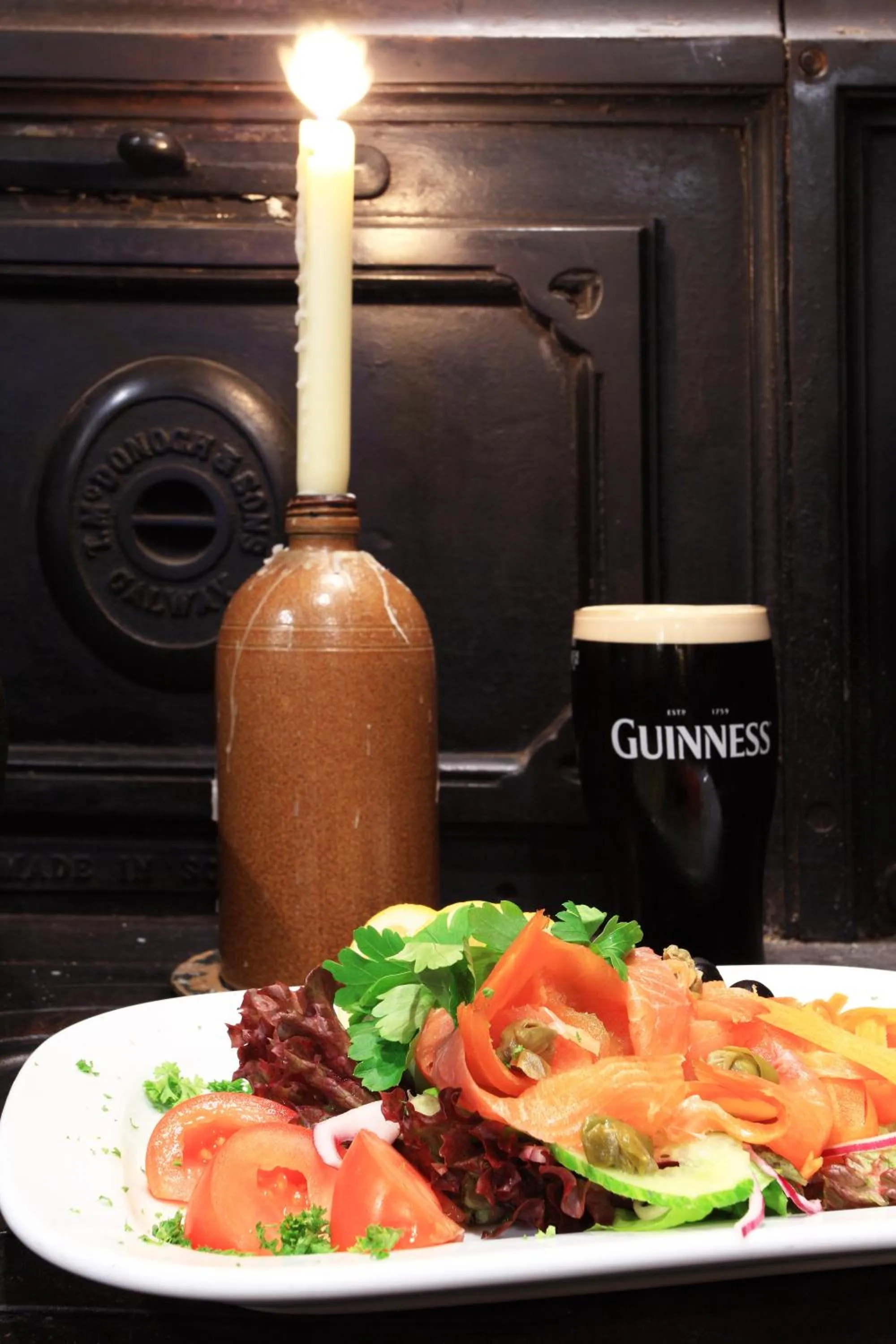 Food and drinks in O'Donnabhain's