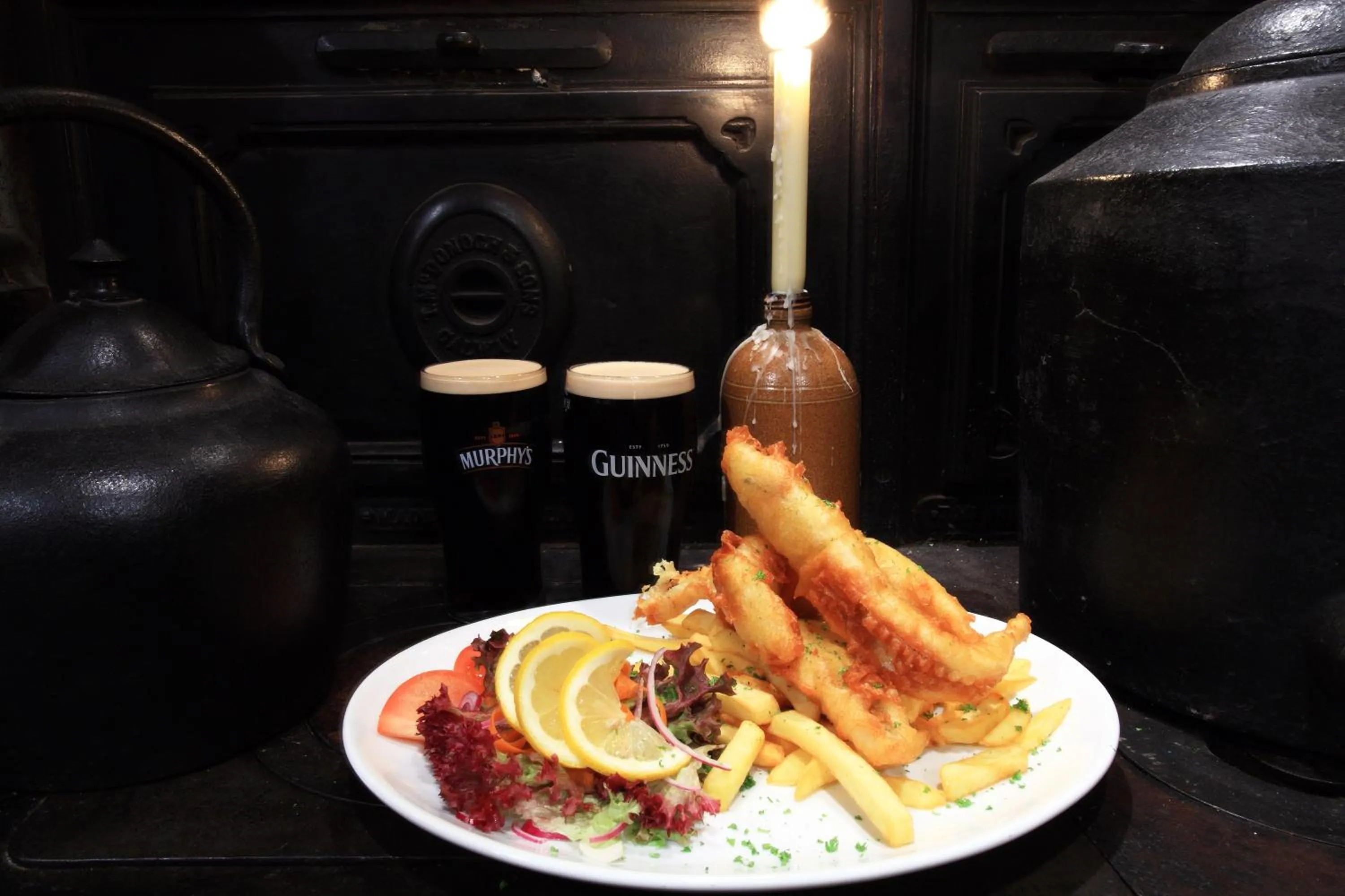 Food and drinks in O'Donnabhain's