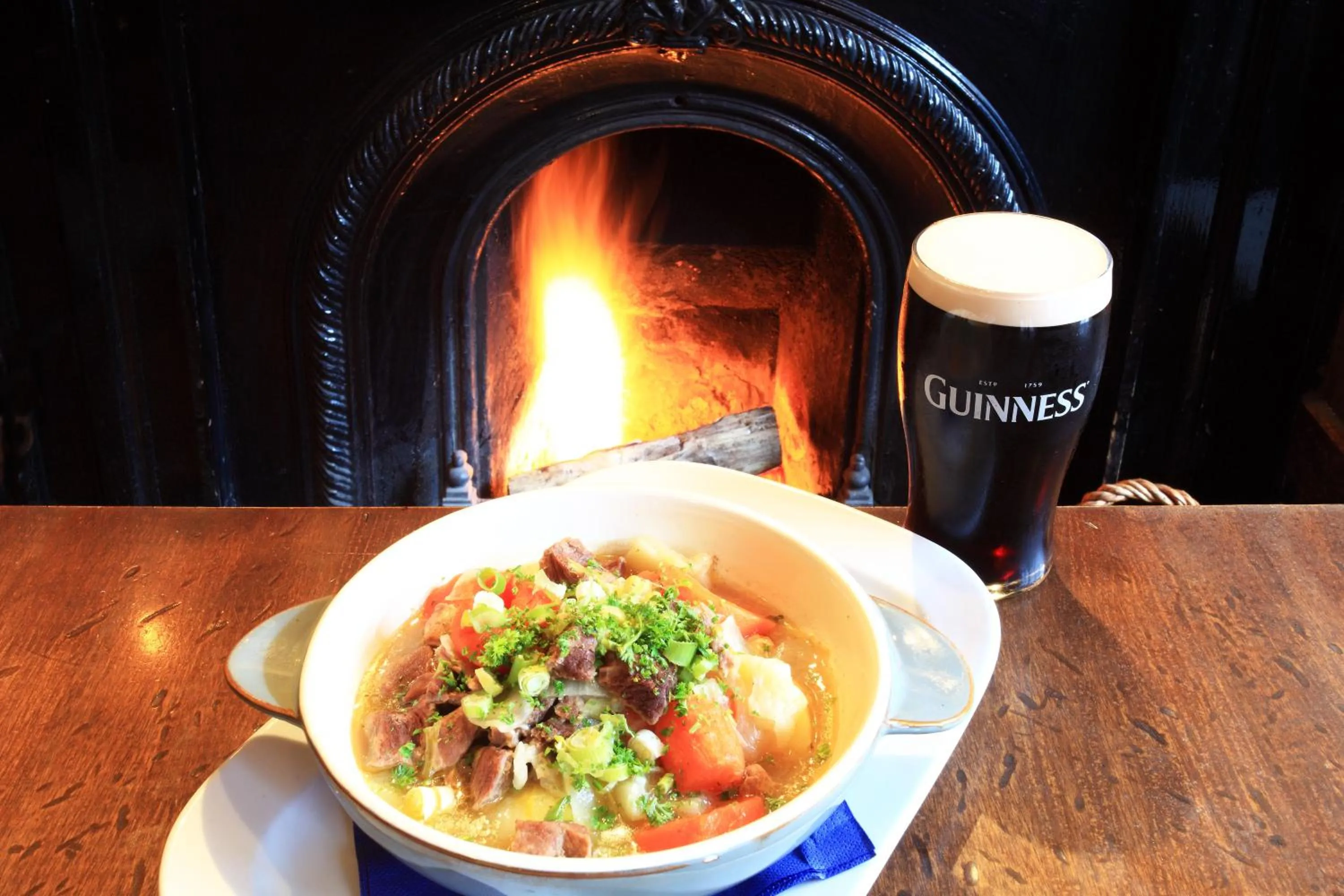 Food and drinks in O'Donnabhain's