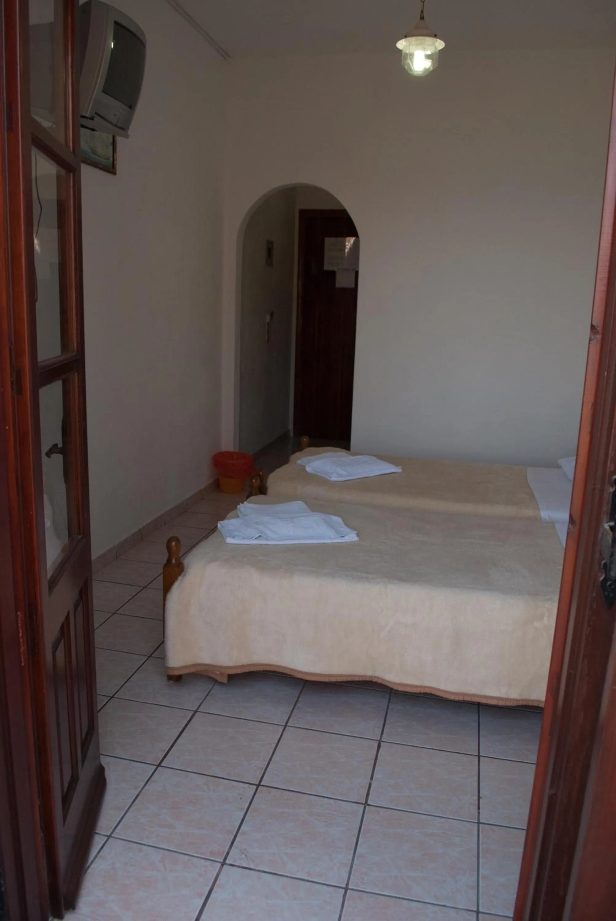 Decorative detail, Bed in Asteri Hotel