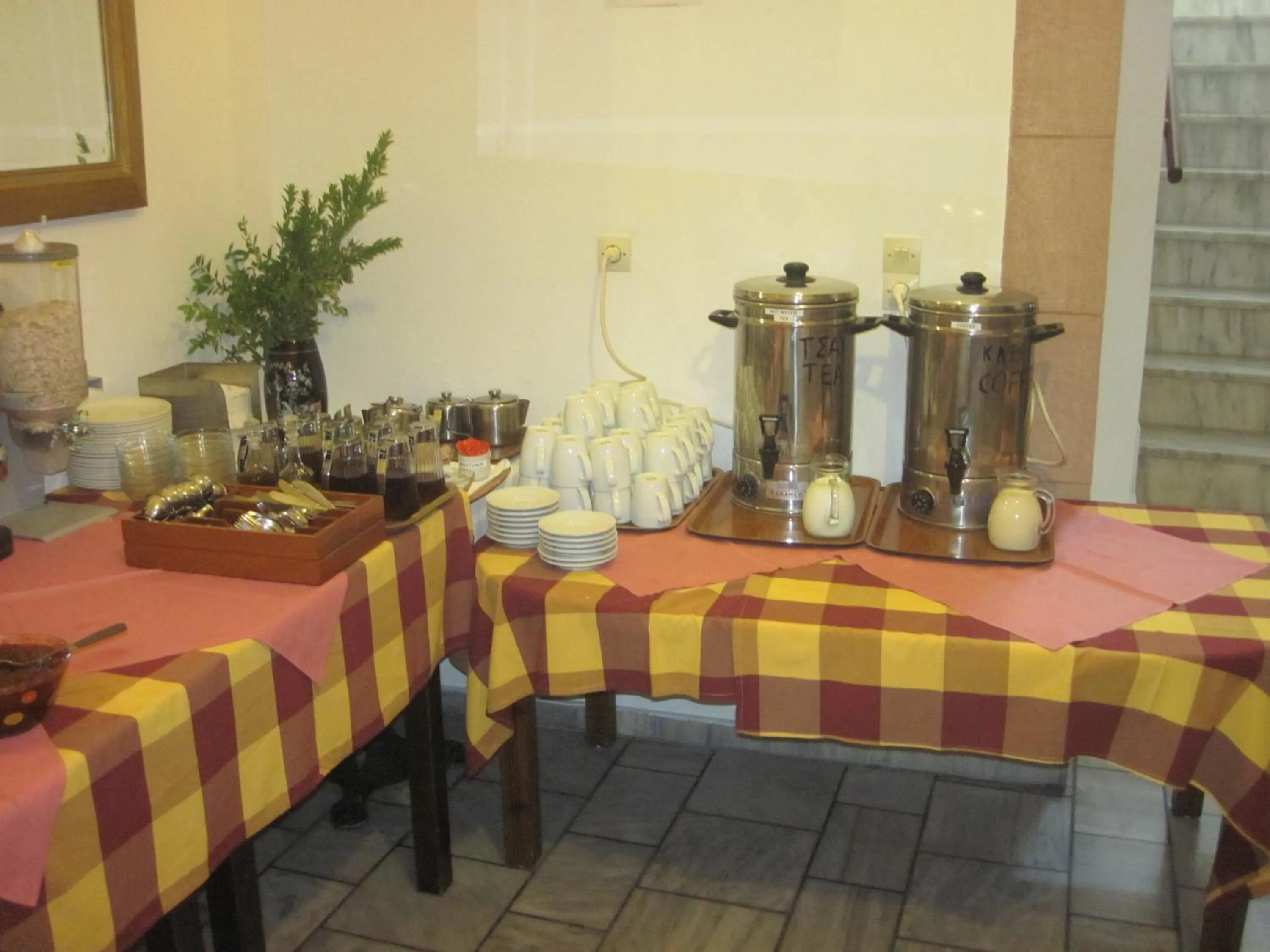 Buffet breakfast in Asteri Hotel