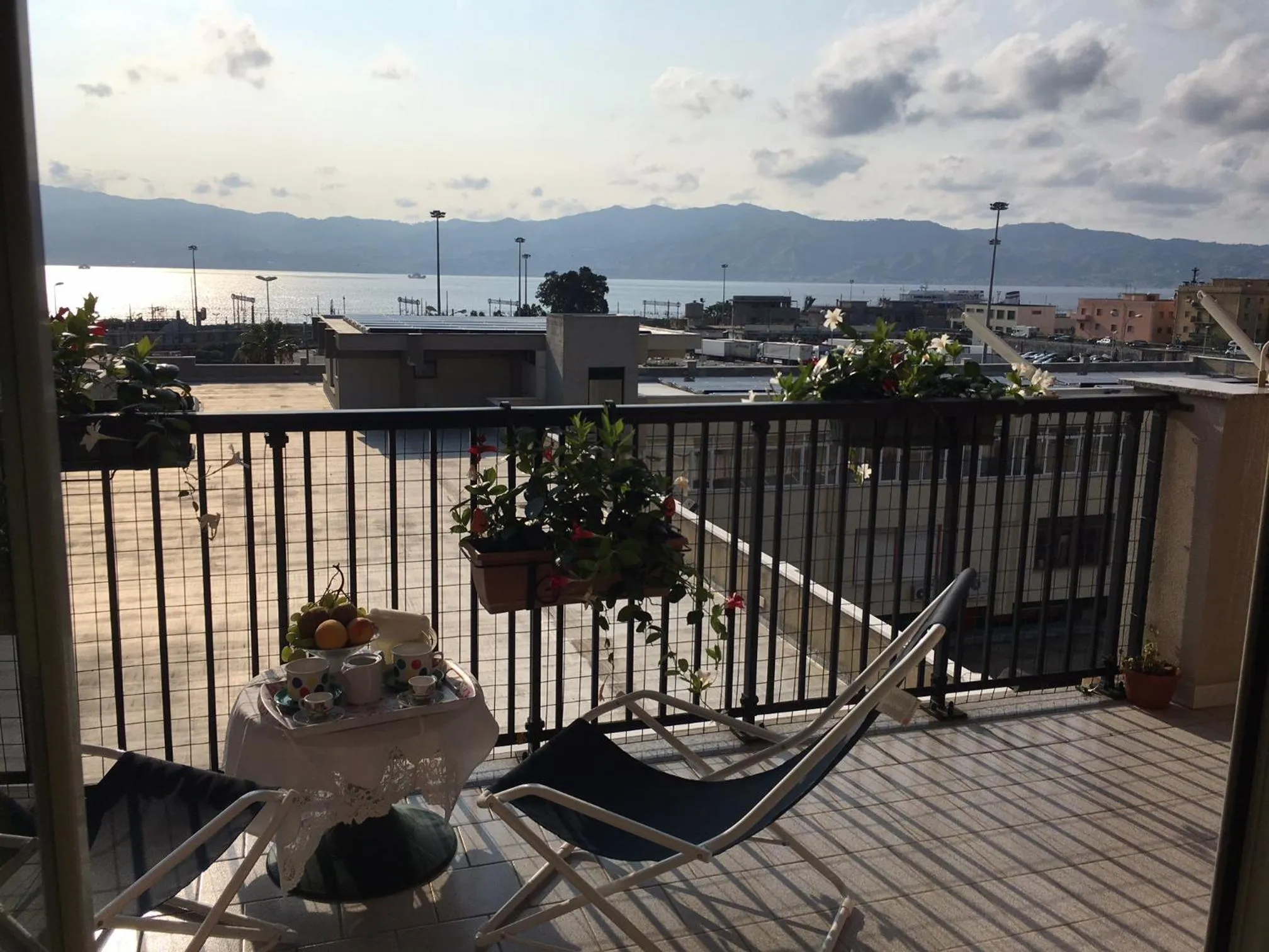 Balcony/Terrace in B&B Vistamare