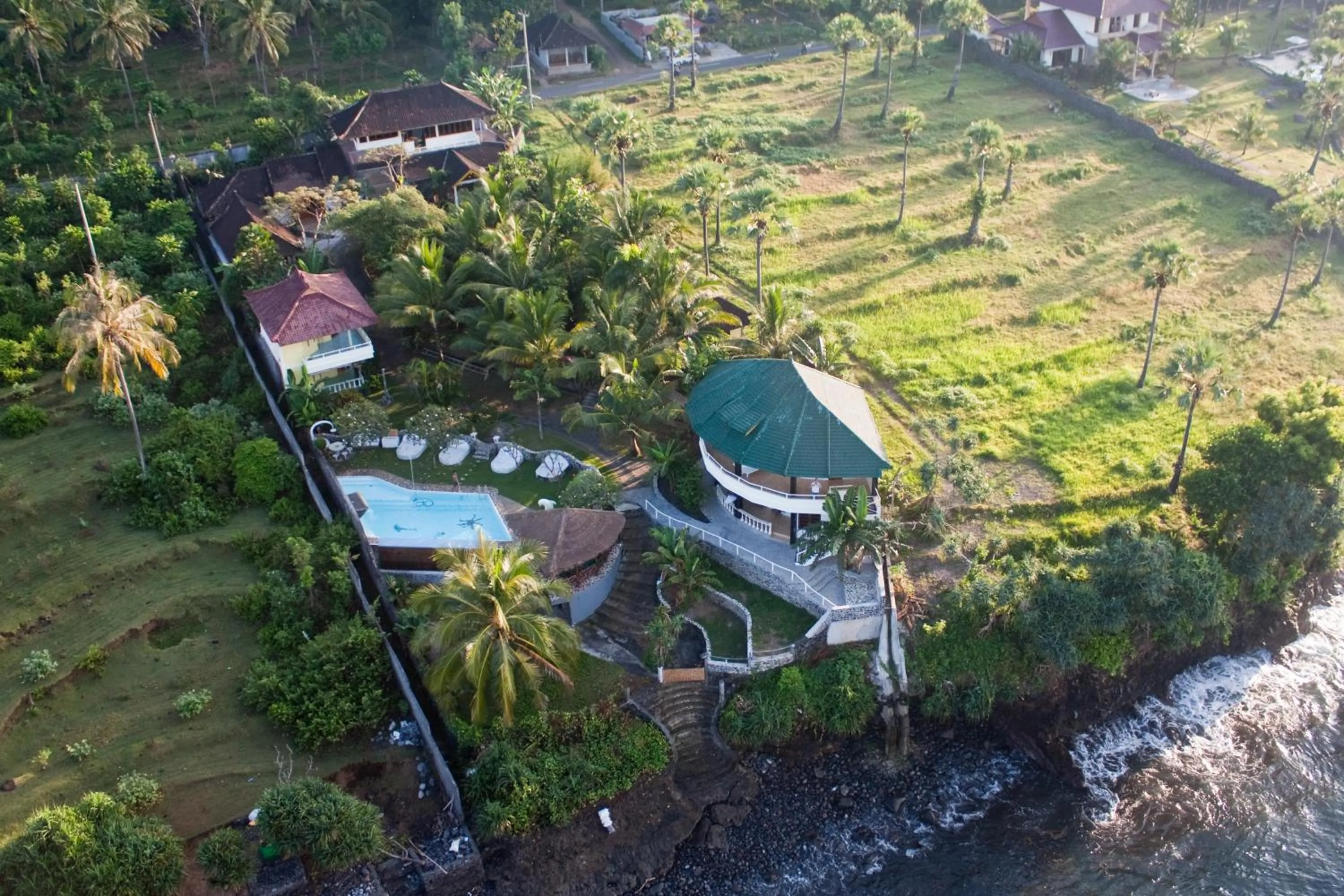Bird's eye view in Villa Arjuna