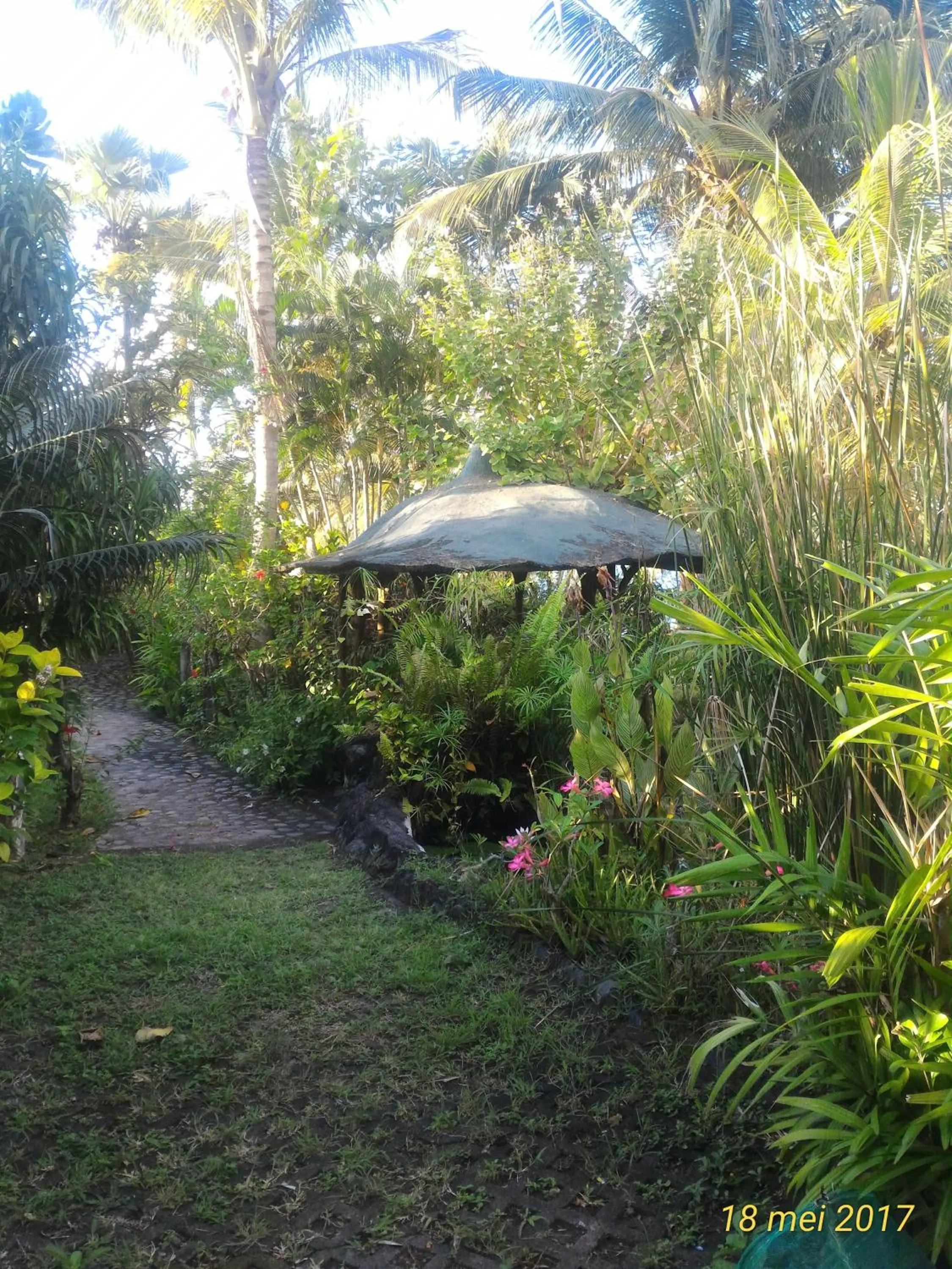 Garden view in Villa Arjuna