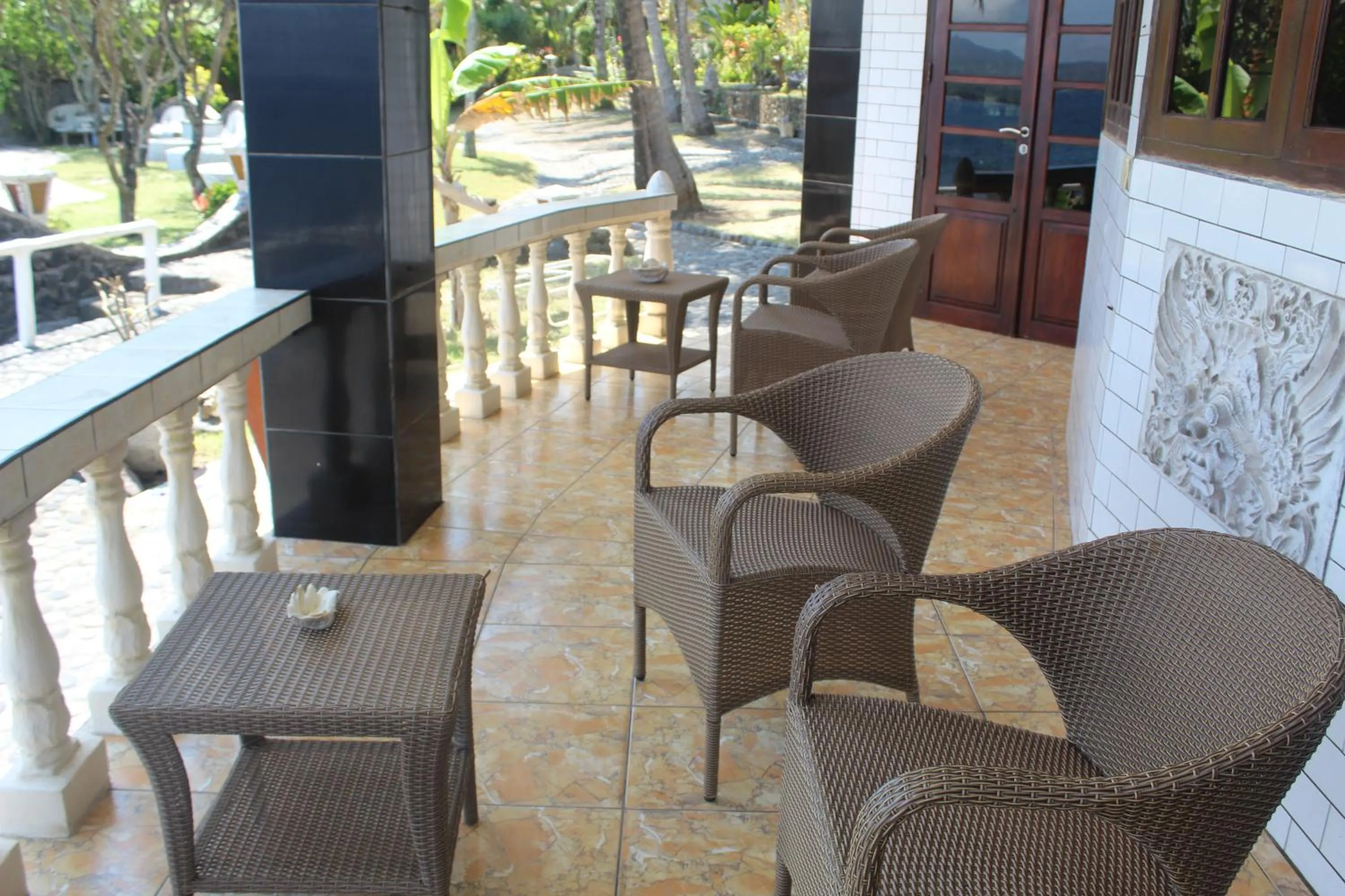 Balcony/Terrace in Villa Arjuna