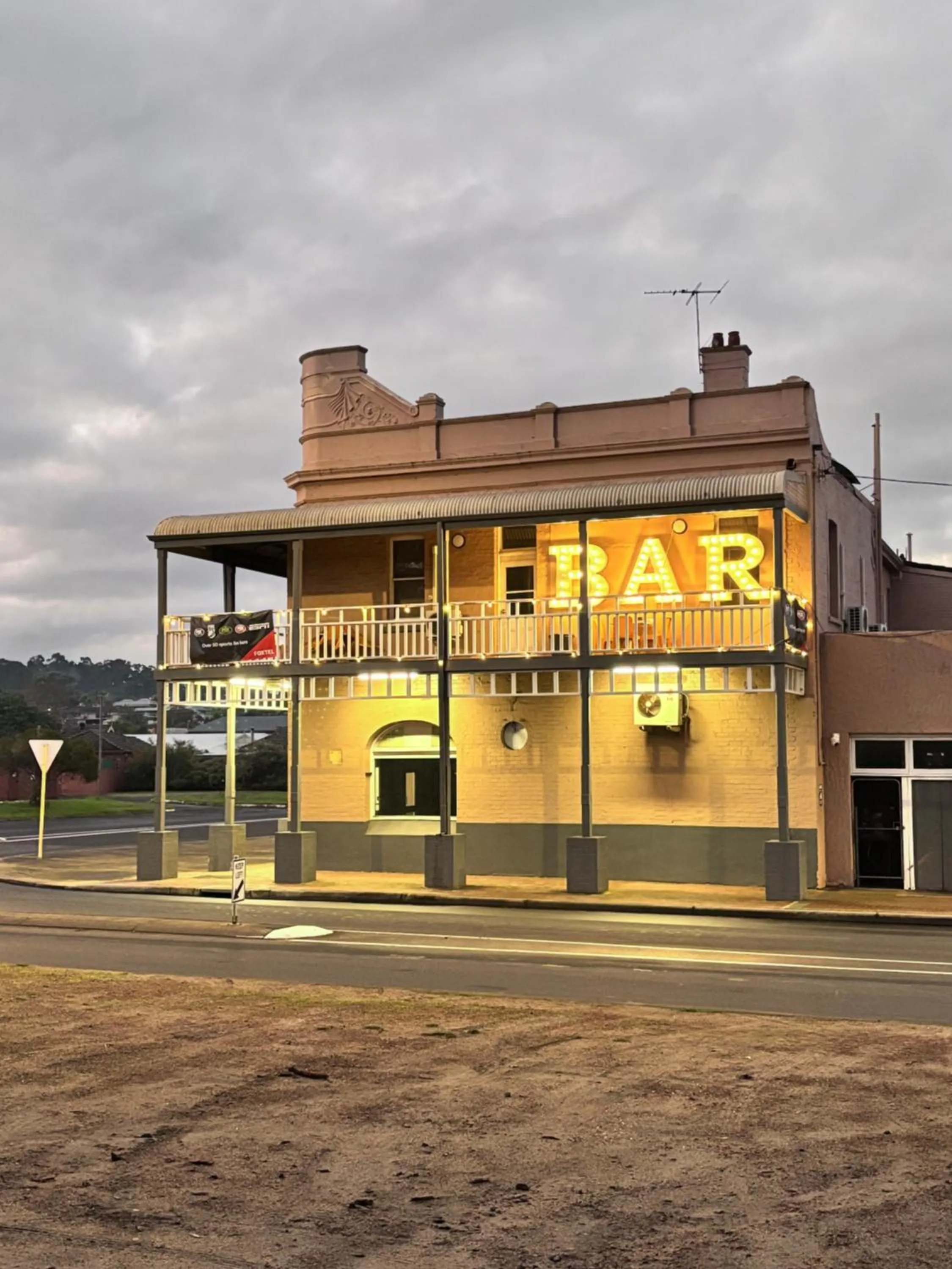 Property building in The Club Hotel Collie