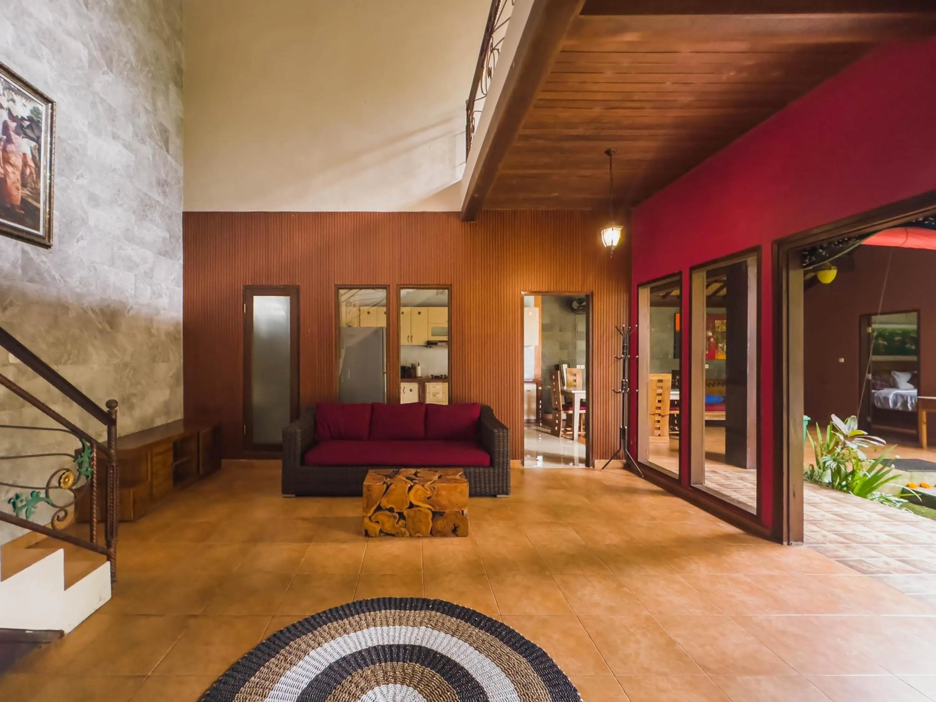 Living room in Pukakoo Villas and Suite by Supala