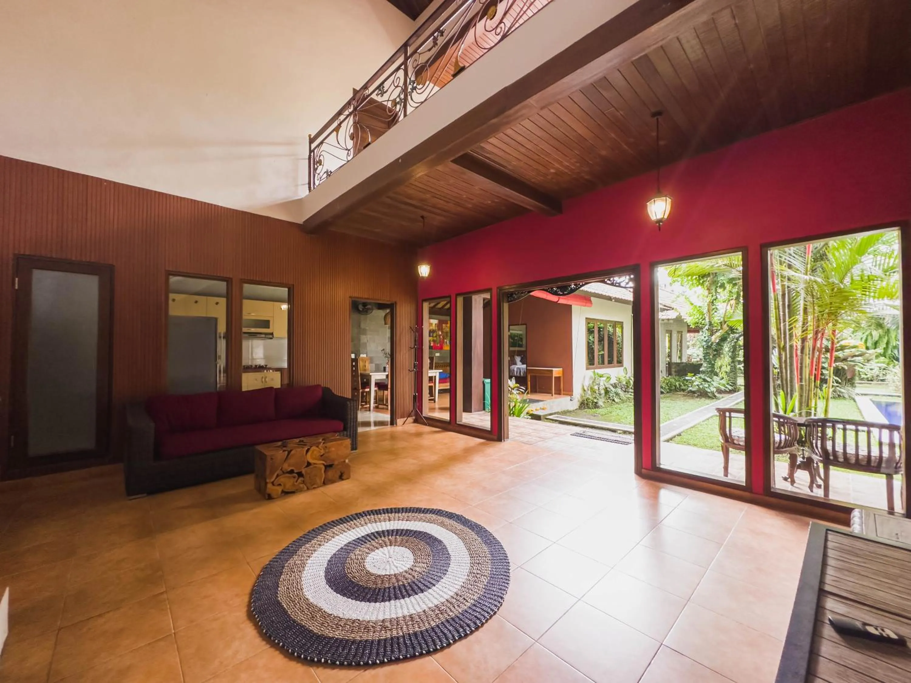 Living room in Pukakoo Villas and Suite by Supala