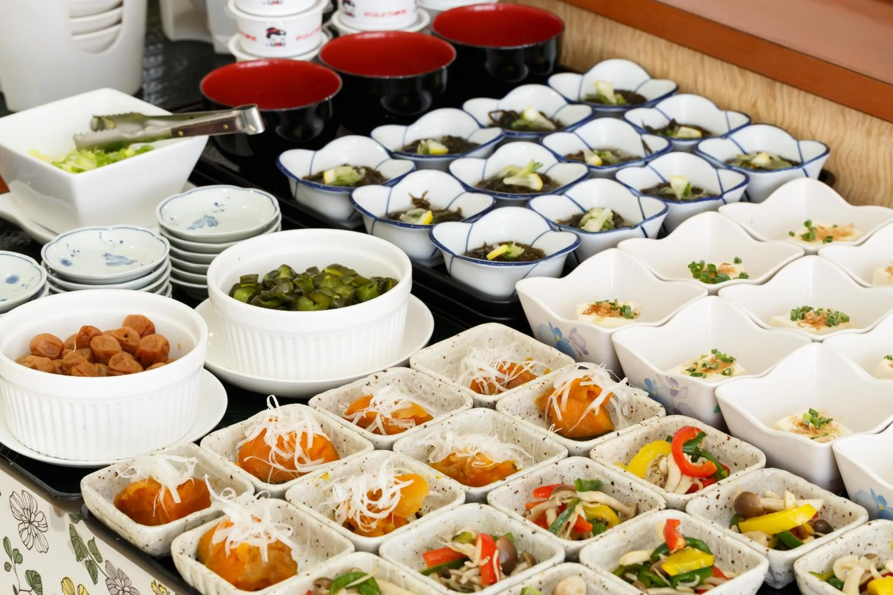 Breakfast in Hotel Peace Island Ishigaki in Yashima