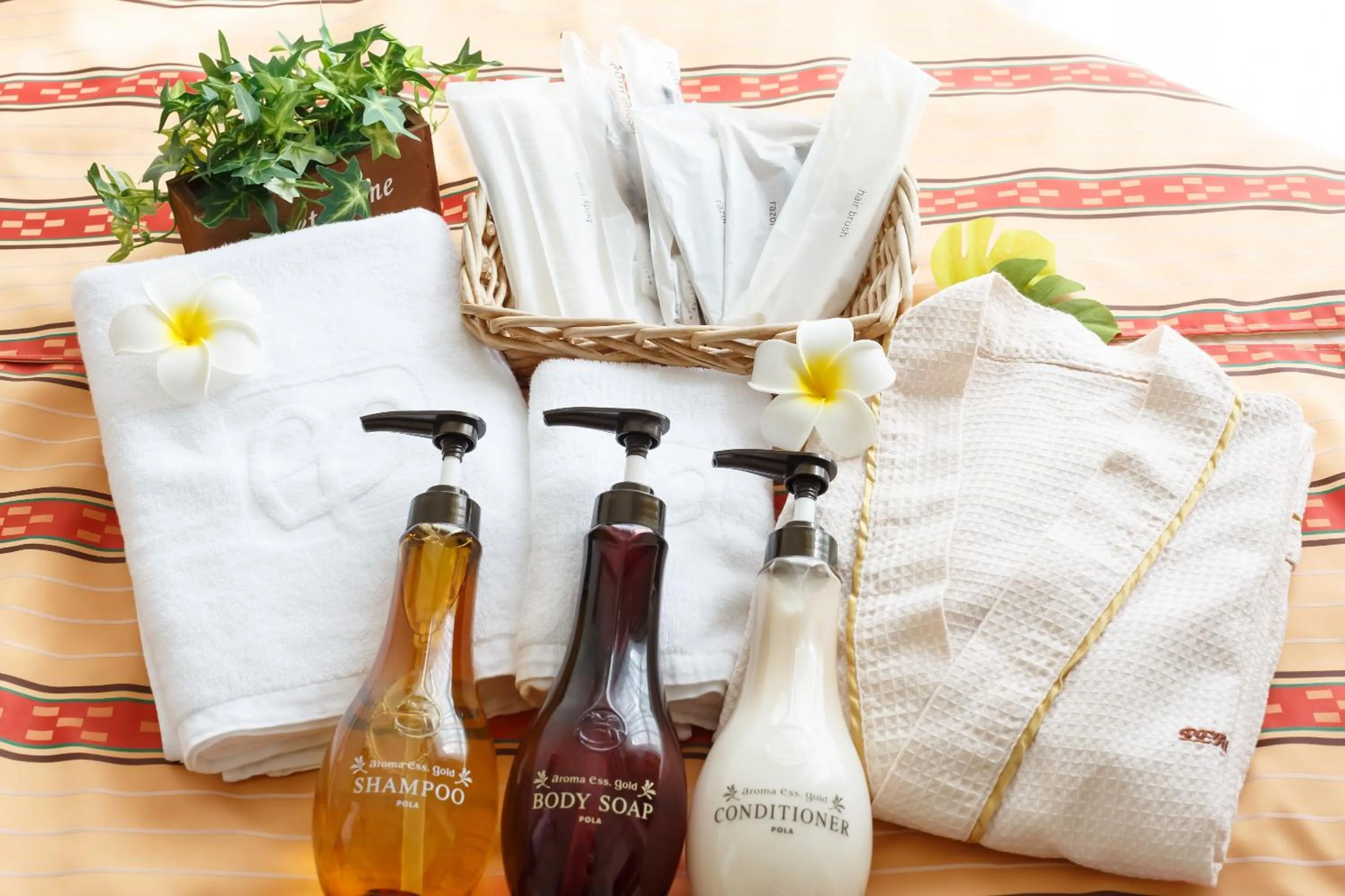 towels in Hotel Peace Island Ishigaki in Yashima