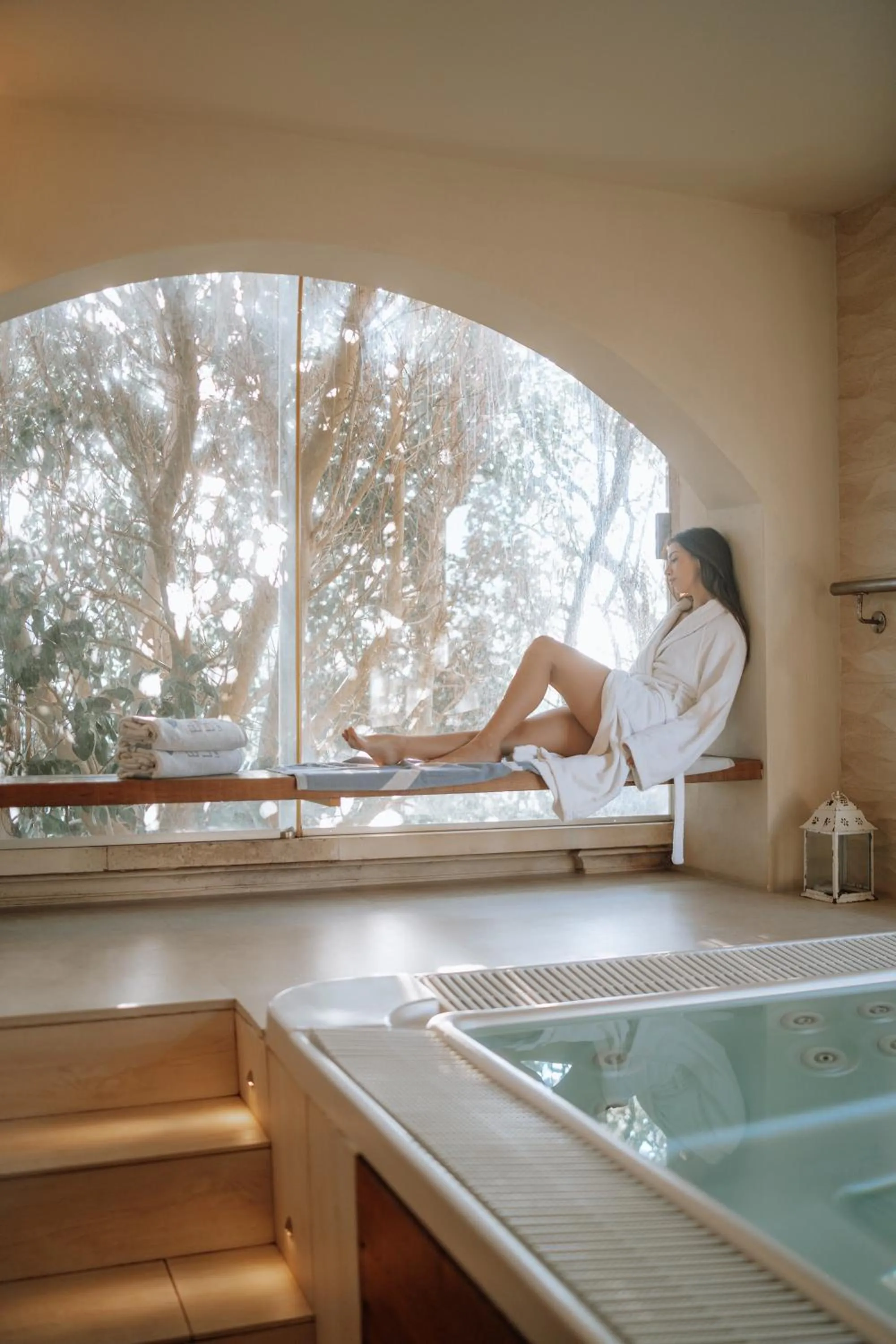 Spa and wellness centre/facilities in Le Dune Suite Hotel