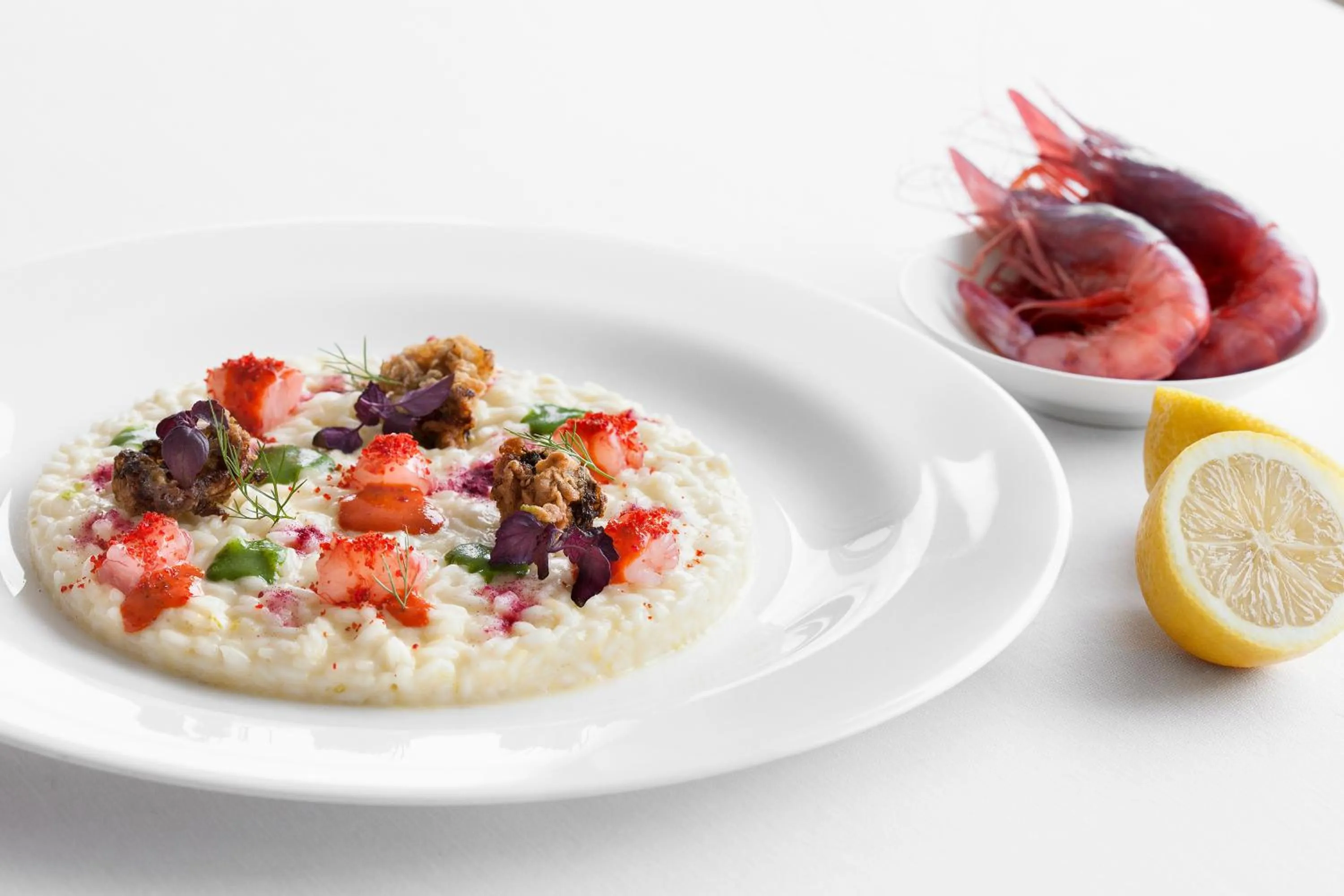 Food in Le Dune Suite Hotel