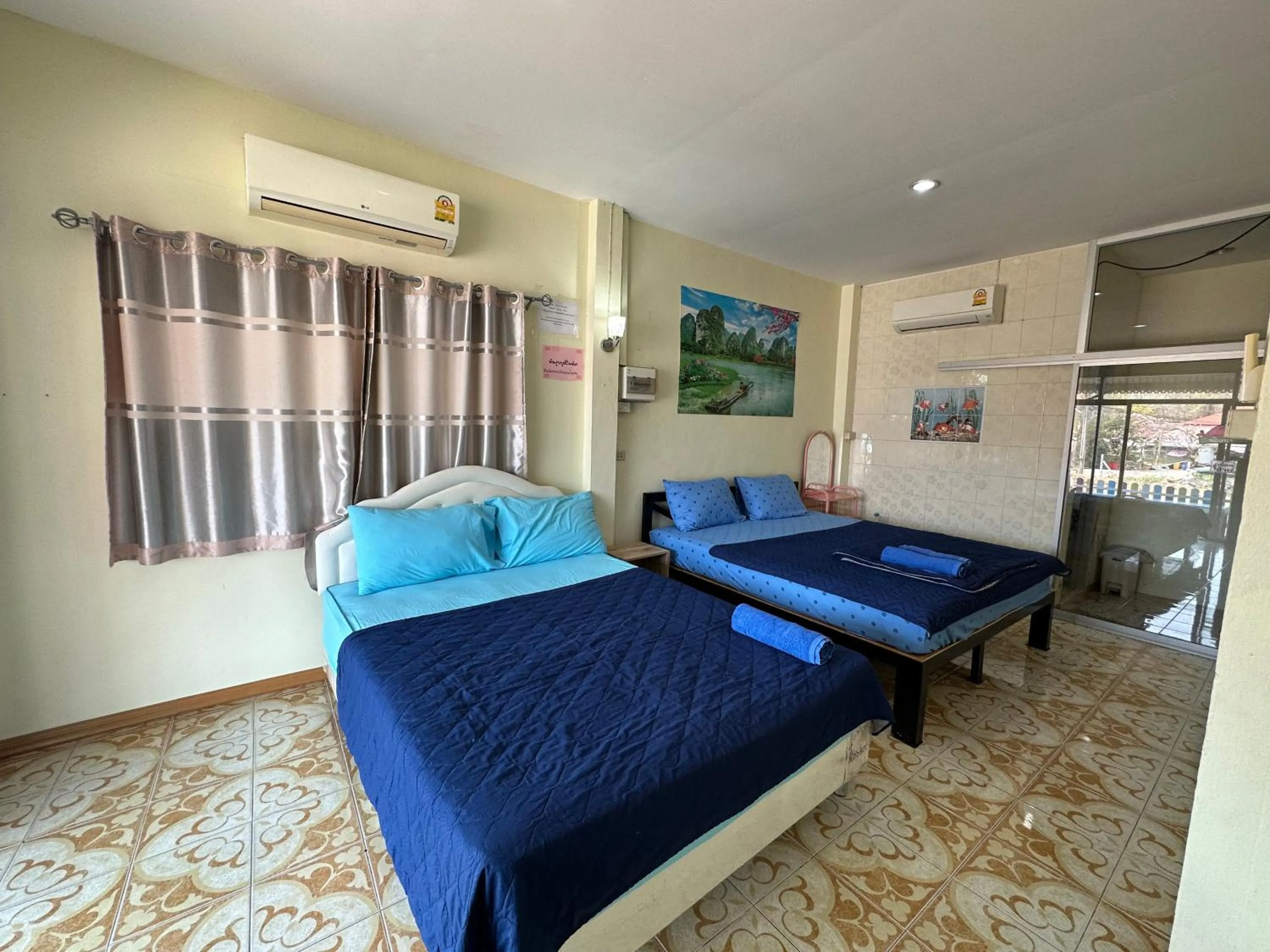 Bed in Thippawan Bungalow