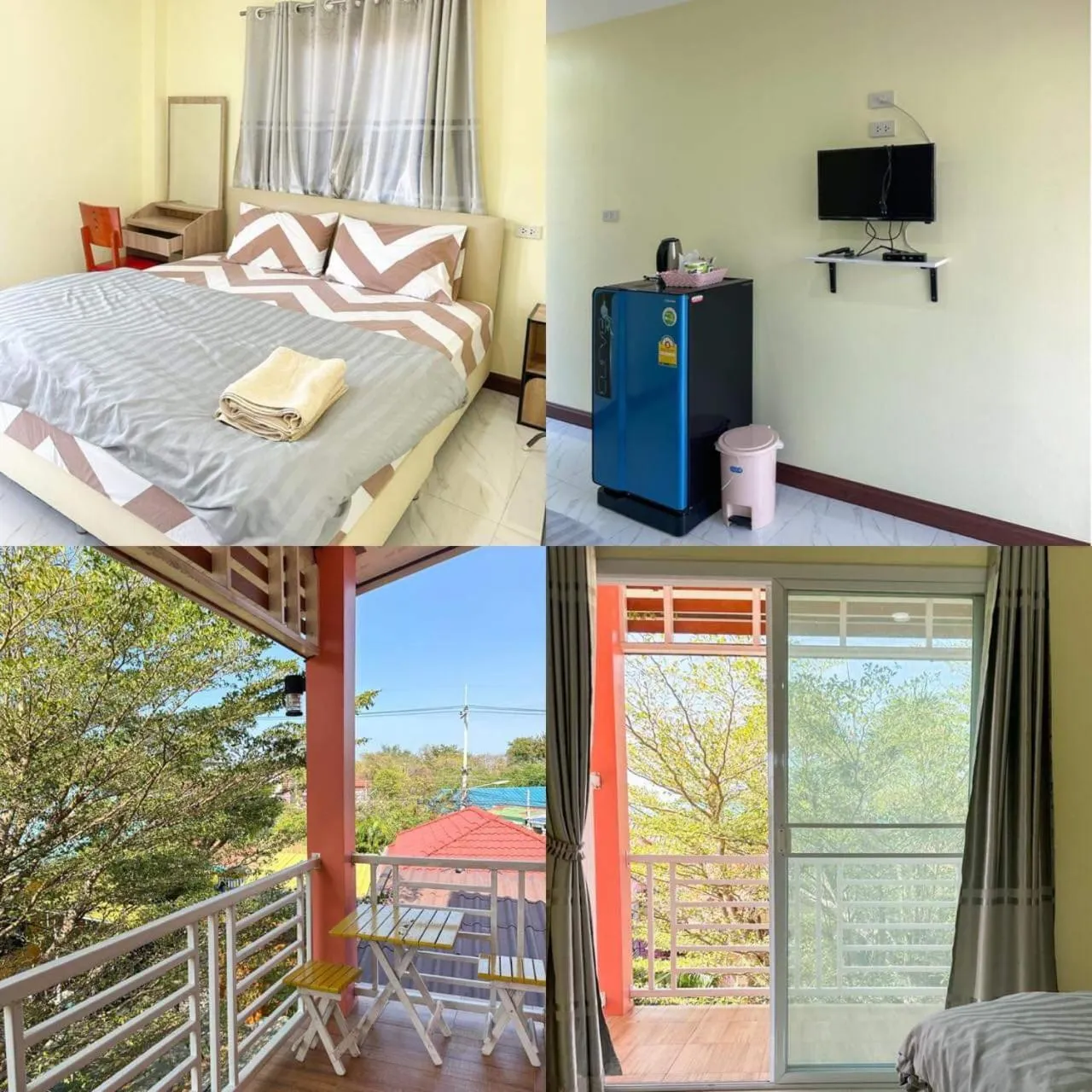 Bed in Thippawan Bungalow