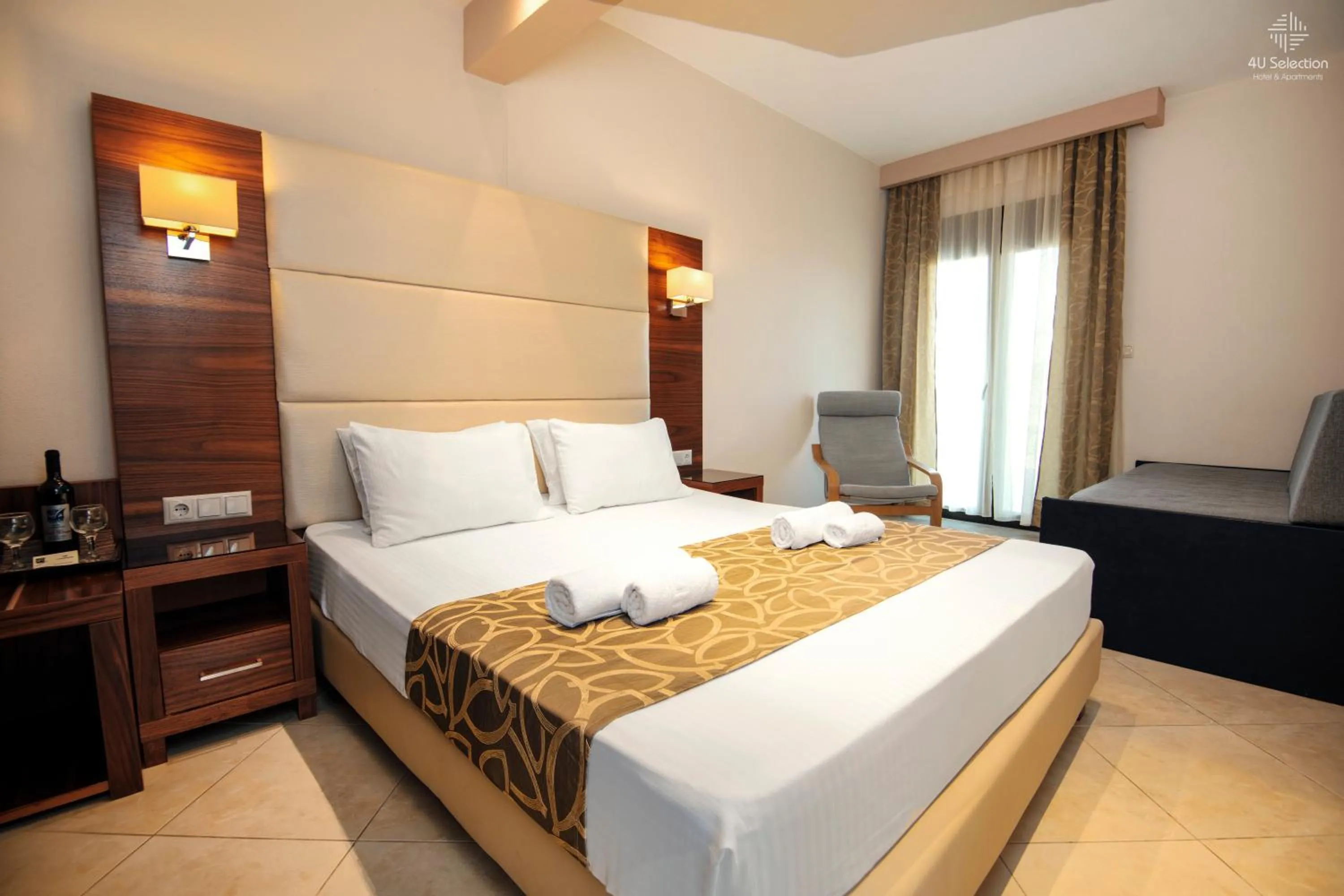 Bed in 4-you Residence