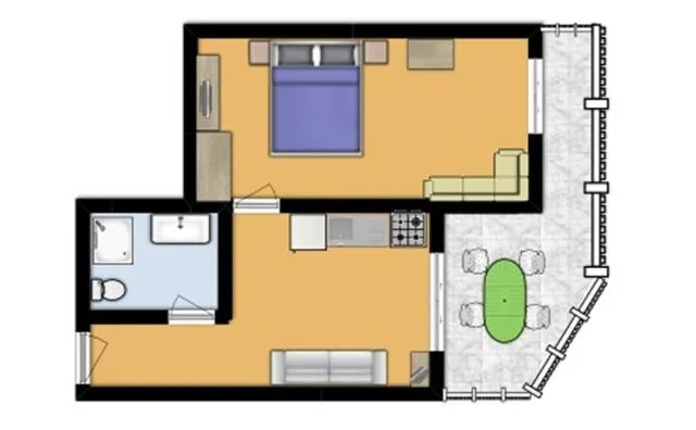Floor plan in 4-you Residence