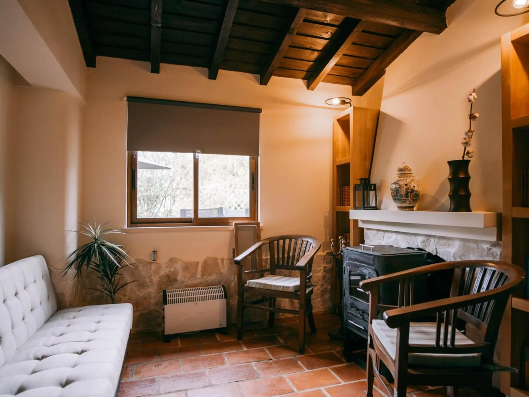 Seating area in Quinta Japonesa