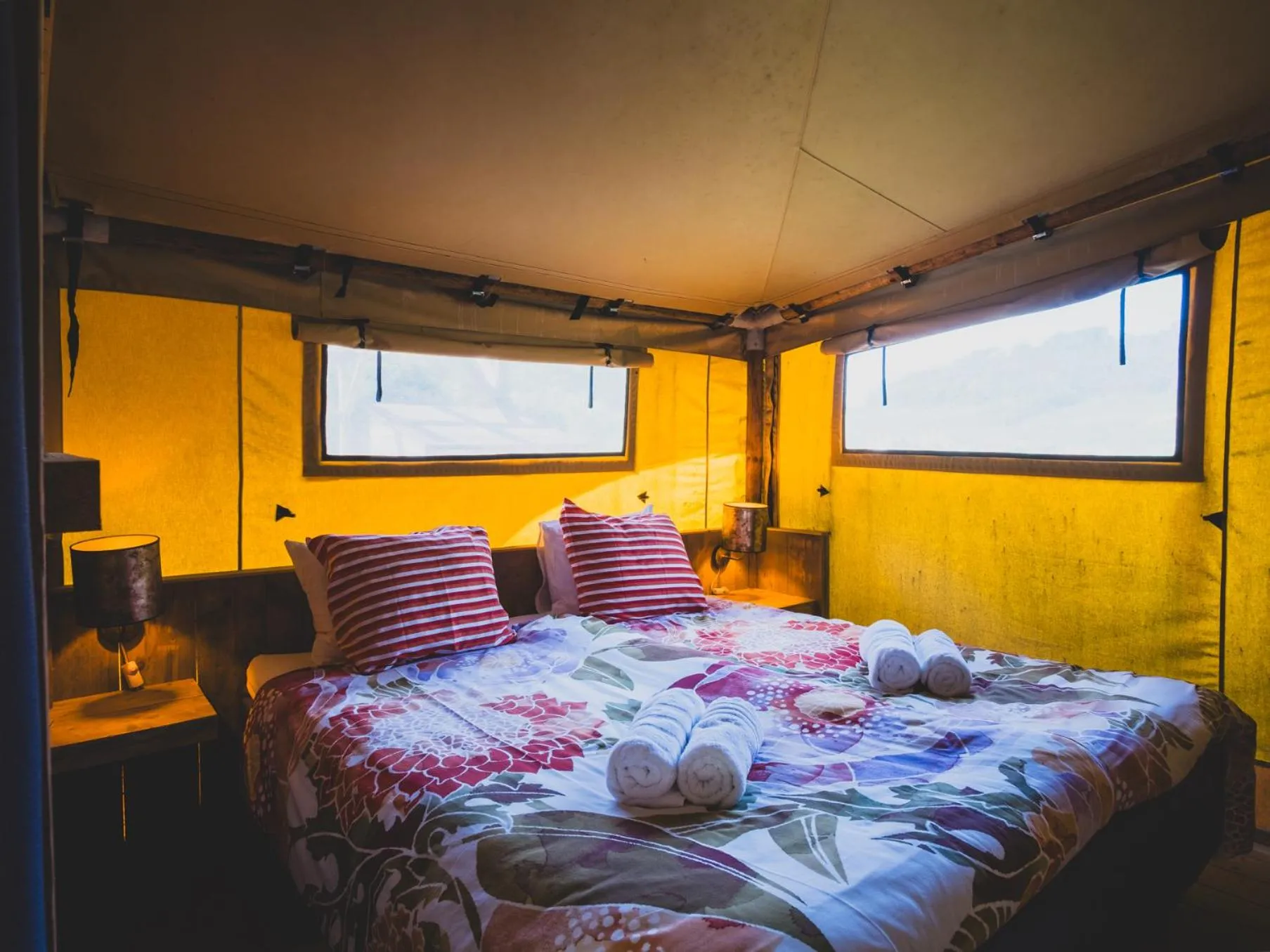 Bed in Quinta Japonesa