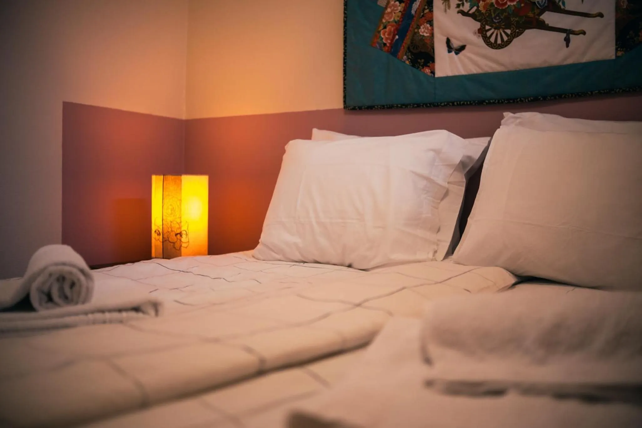 Bedroom, Bed in Quinta Japonesa