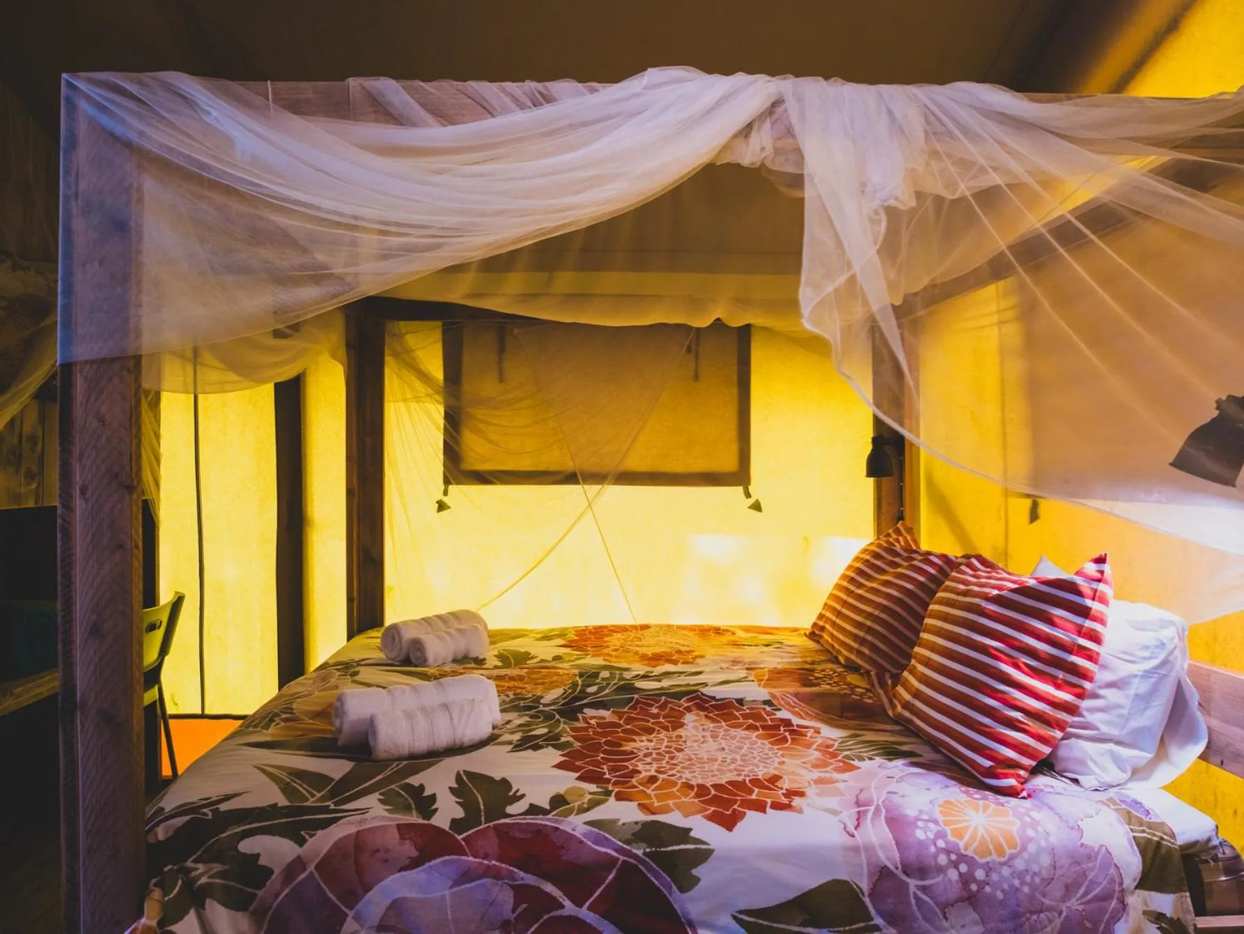 Bed in Quinta Japonesa