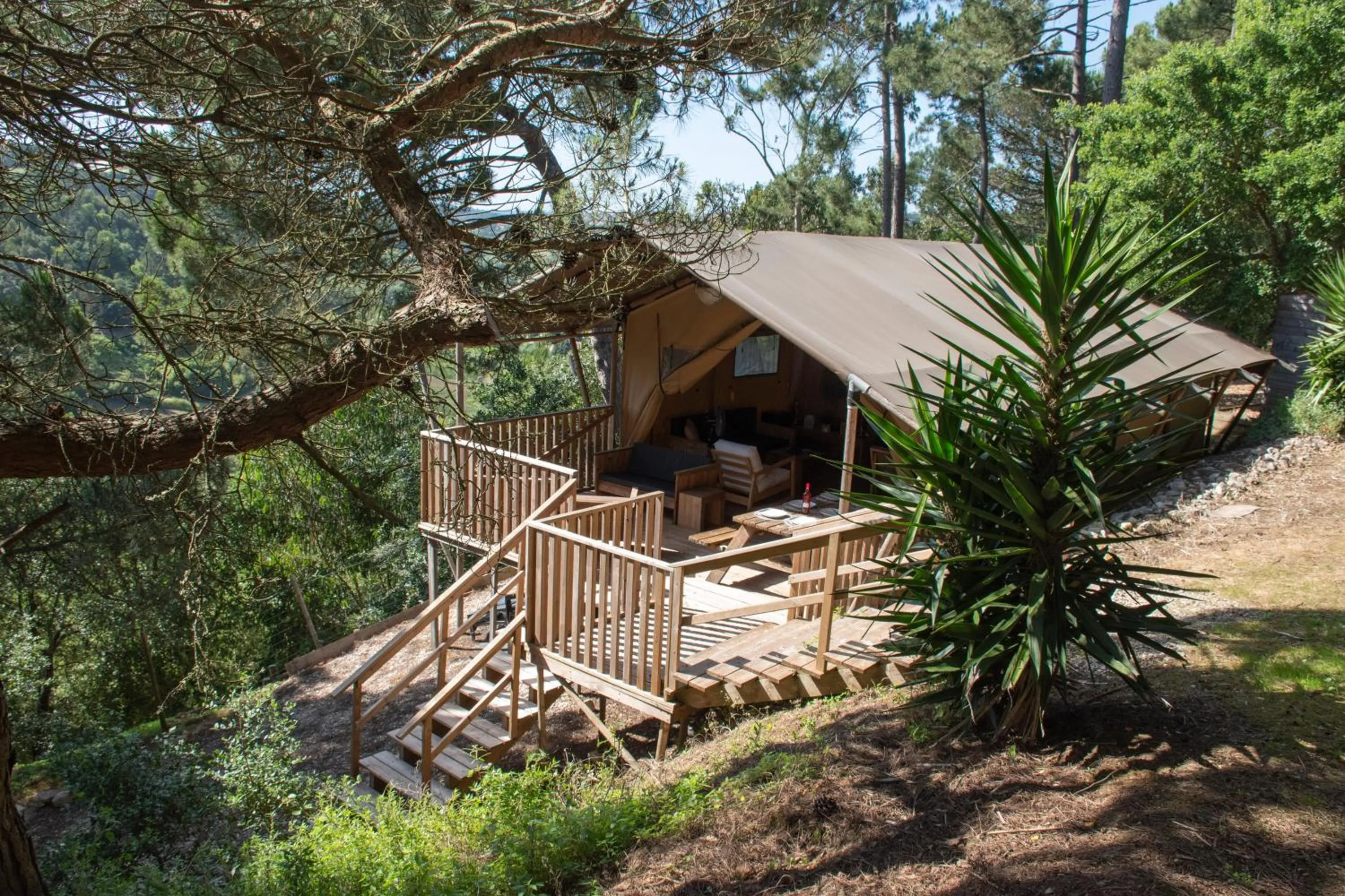 Natural landscape in Quinta Japonesa