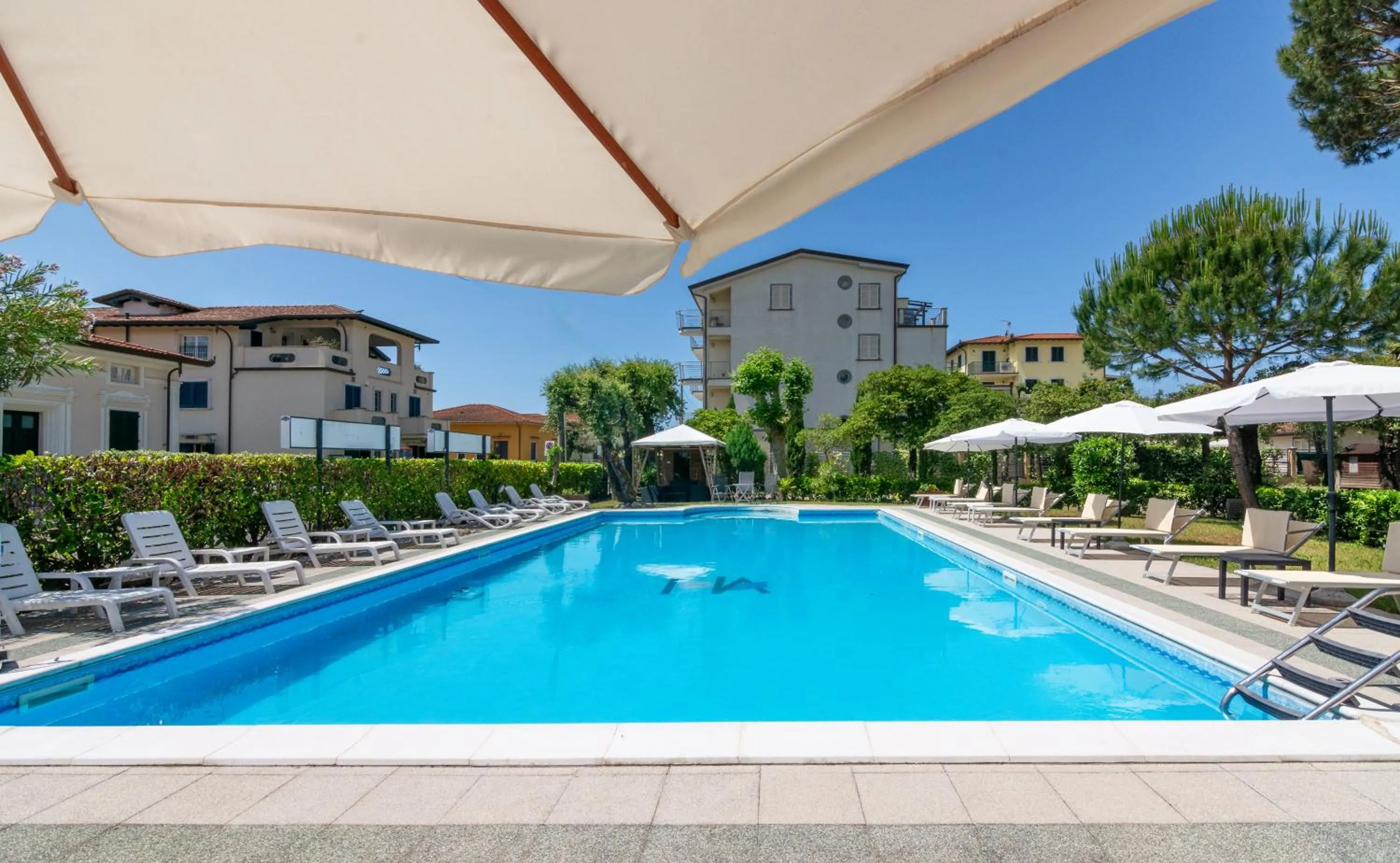 Garden in Hotel Apuana